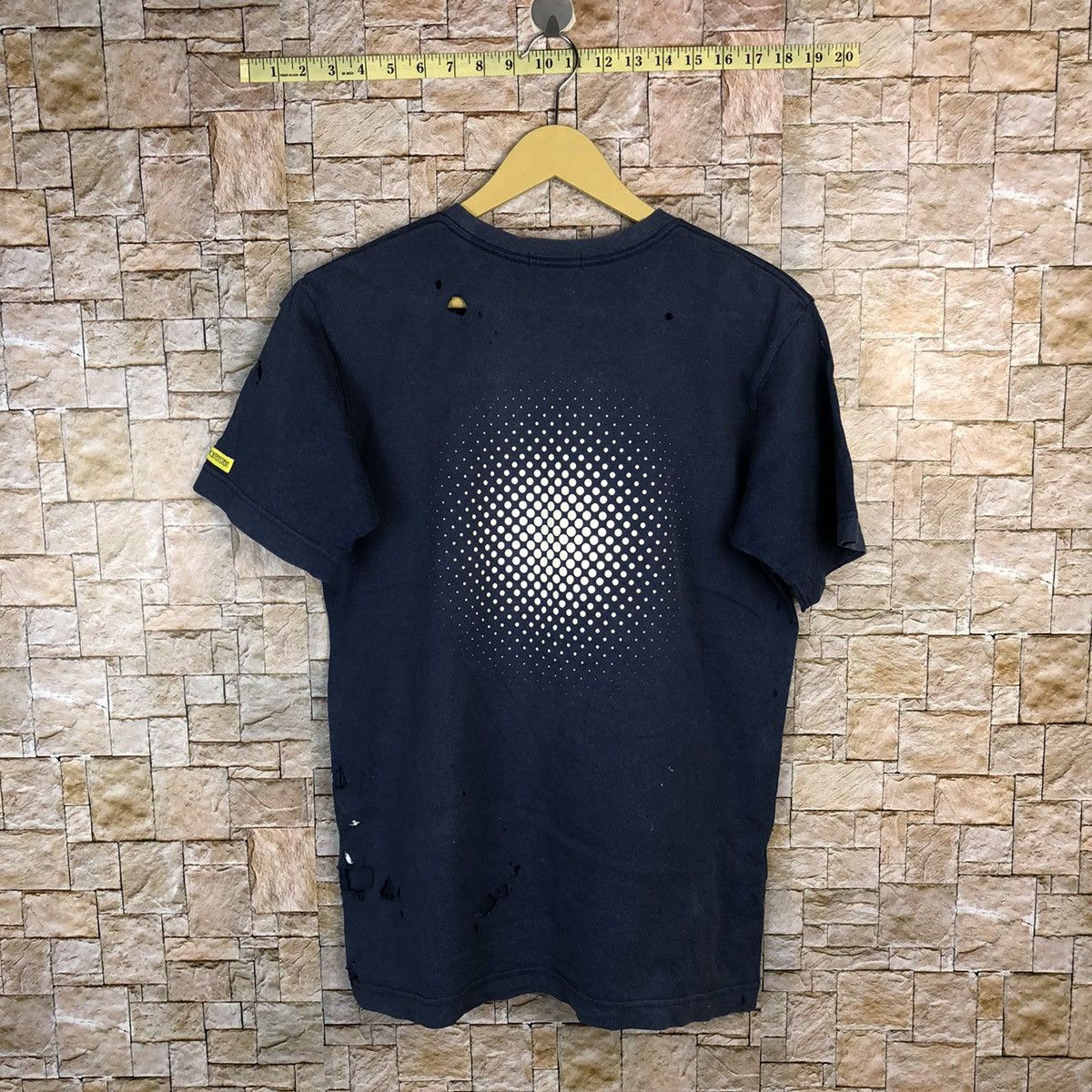 Japanese Brand × Vintage Ripped distressed Roy Lichtenstein Blue T-Shirt #A492 Size US M / EU 48-50 / 2 - 16 Thumbnail