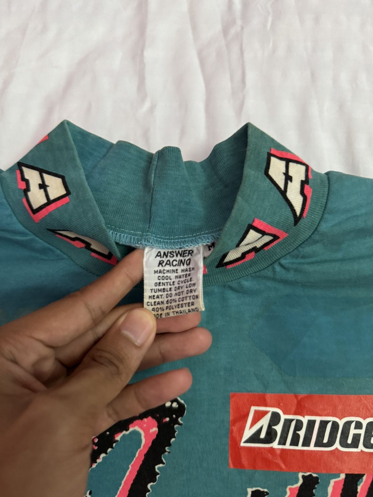 Vintage Vintage 90s Answer Racing Motocross Jersey Size US M / EU 48-50 / 2 - 7 Thumbnail