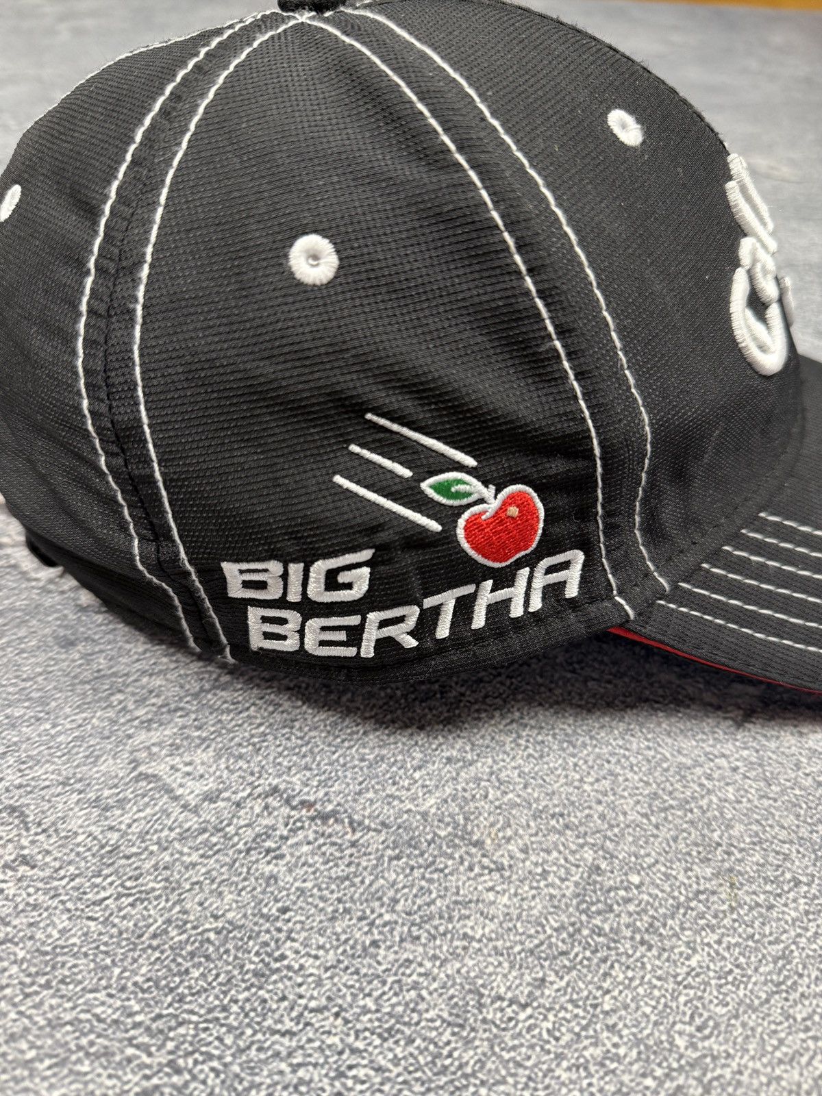 Callaway Callaway Hat Cap Strap Back Black Big Bertha Golf Casual Size ONE SIZE - 5 Thumbnail