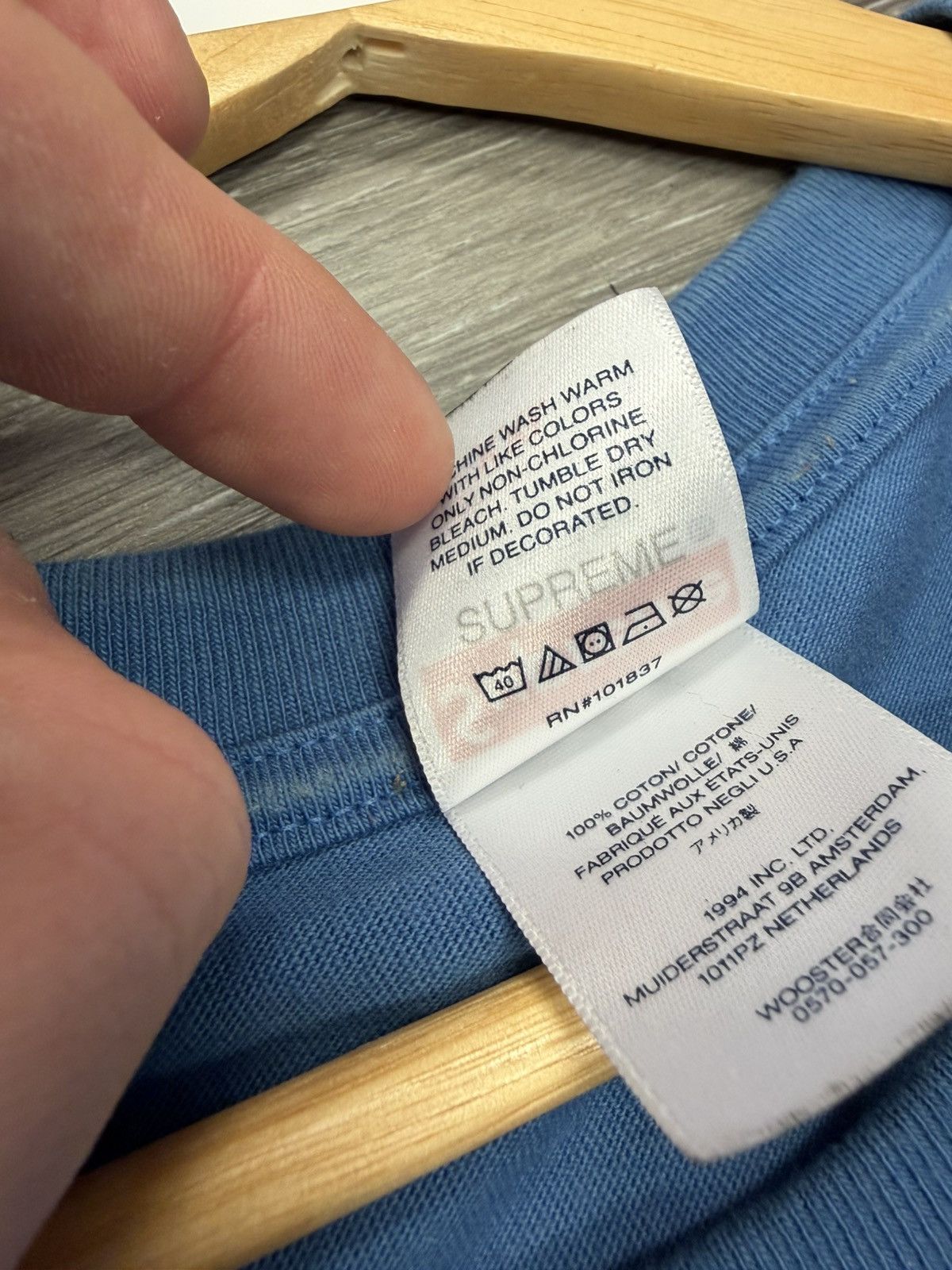 Supreme Supreme Gotham Tee Size US XXL / EU 58 / 5 - 3 Thumbnail