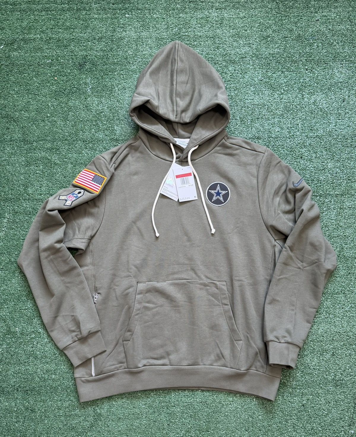 Nike Nike DALLAS COWBOYS 2025 Salute to Service HOODIE On-Field Size US L / EU 52-54 / 3 - 1 Thumbnail