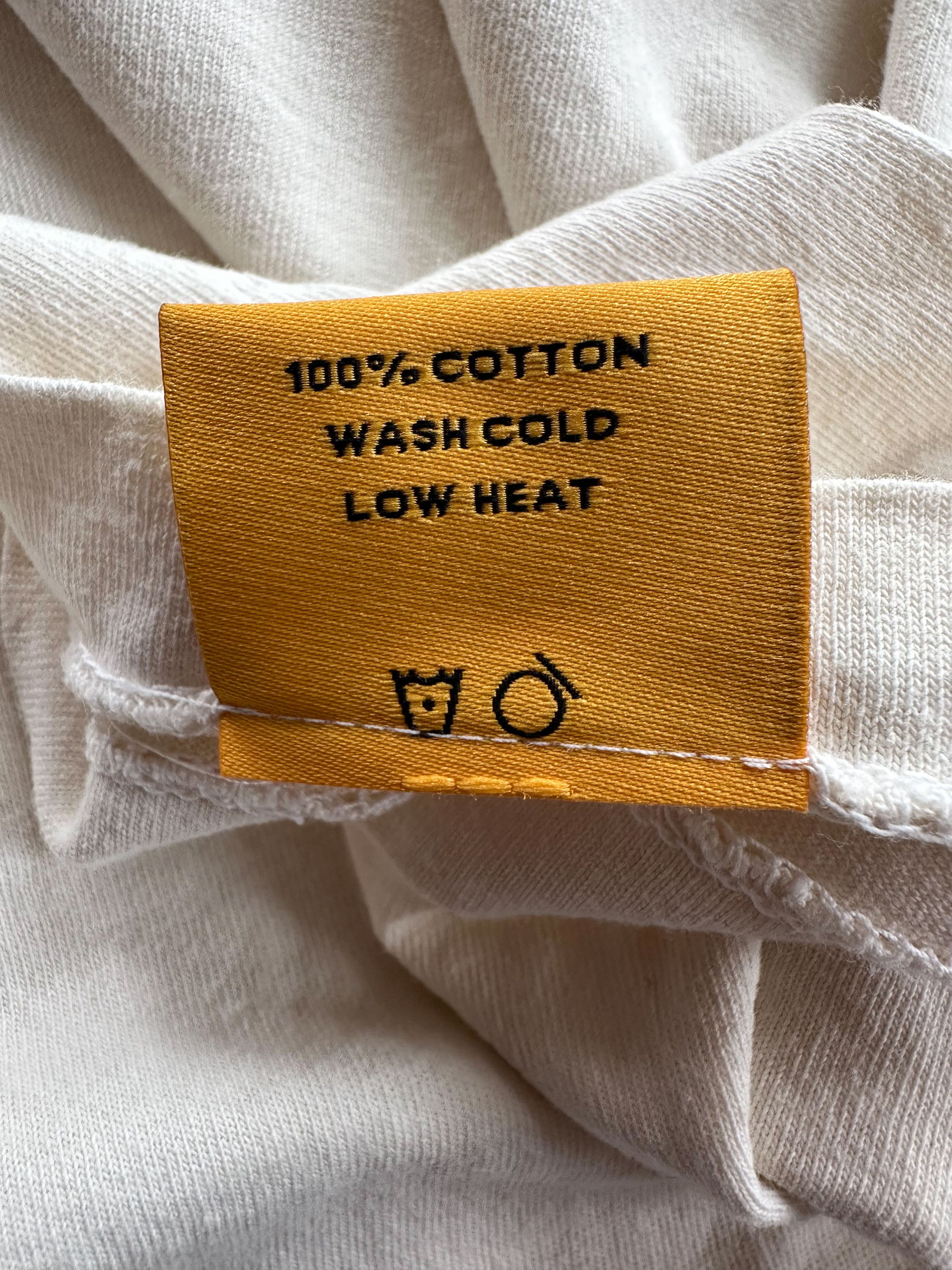 Gallery Dept. Gallery Dept Cream & Yellow Logo Longsleeve T-Shirt Size US XS / EU 42 / 0 - 5 Thumbnail