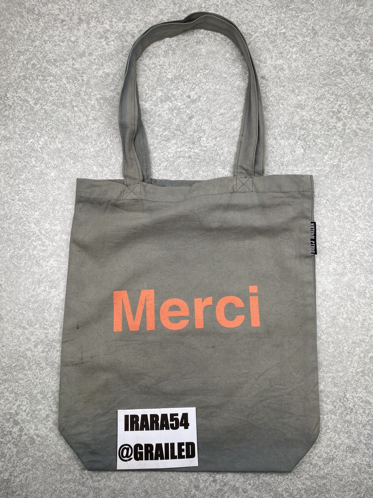 Japanese Brand Merci Totebag B137 Size ONE SIZE - 5 Thumbnail