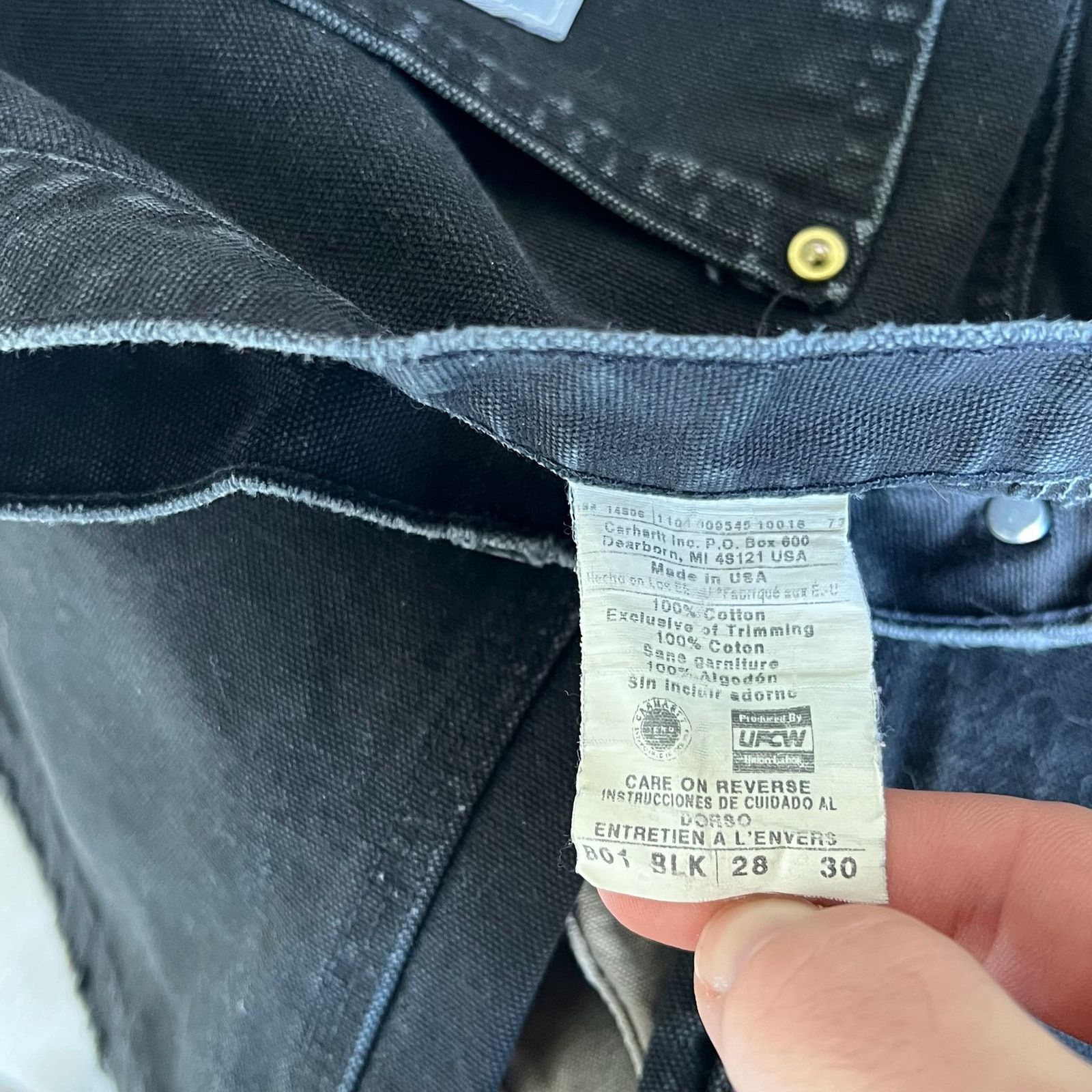 Carhartt × Vintage Carhartt double knee work wear carpenter pants Size US 28 / EU 44 - 7 Thumbnail