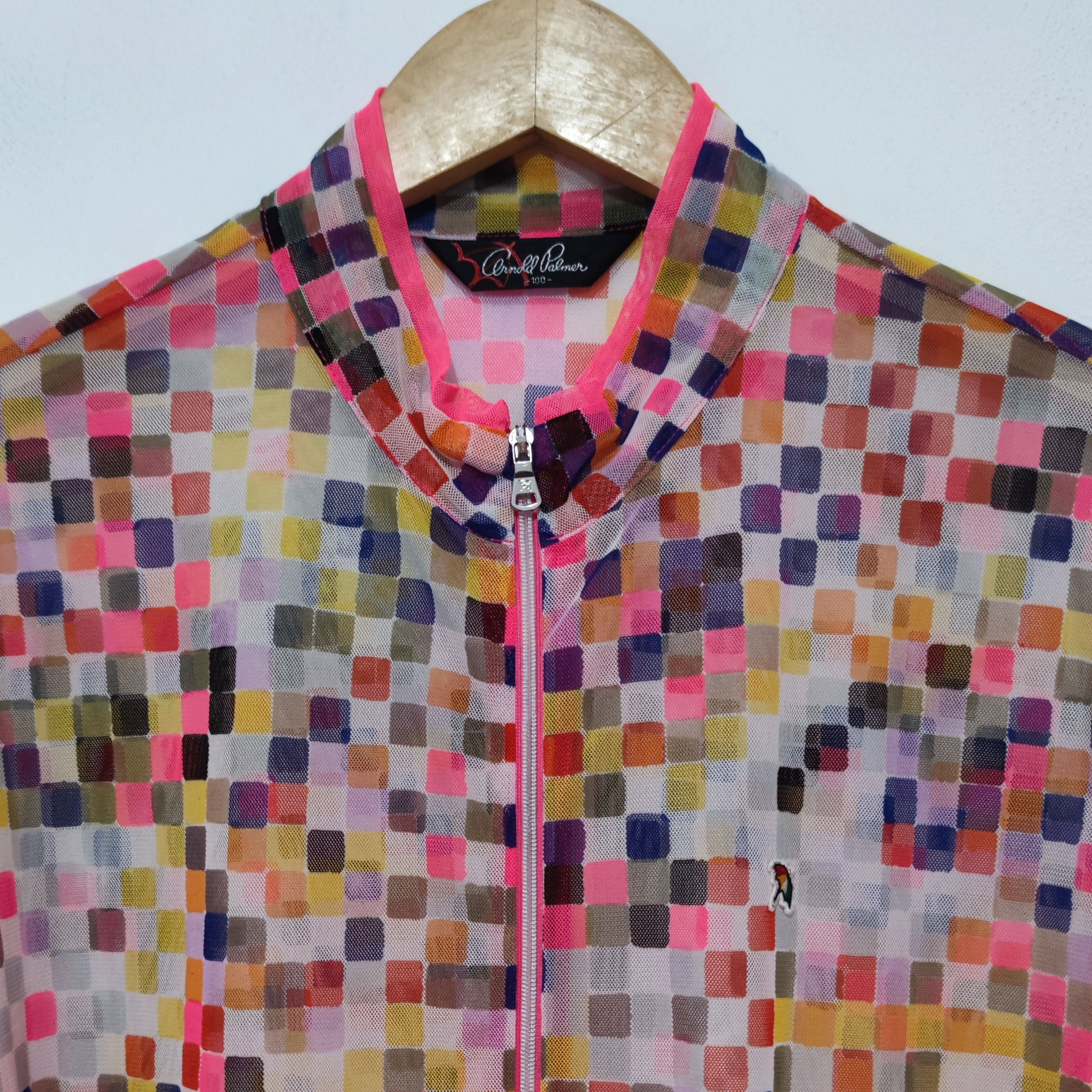 Palmes Arnold Palmer zip up mest shirt Size M / US 6-8 / IT 42-44 - 3 Thumbnail