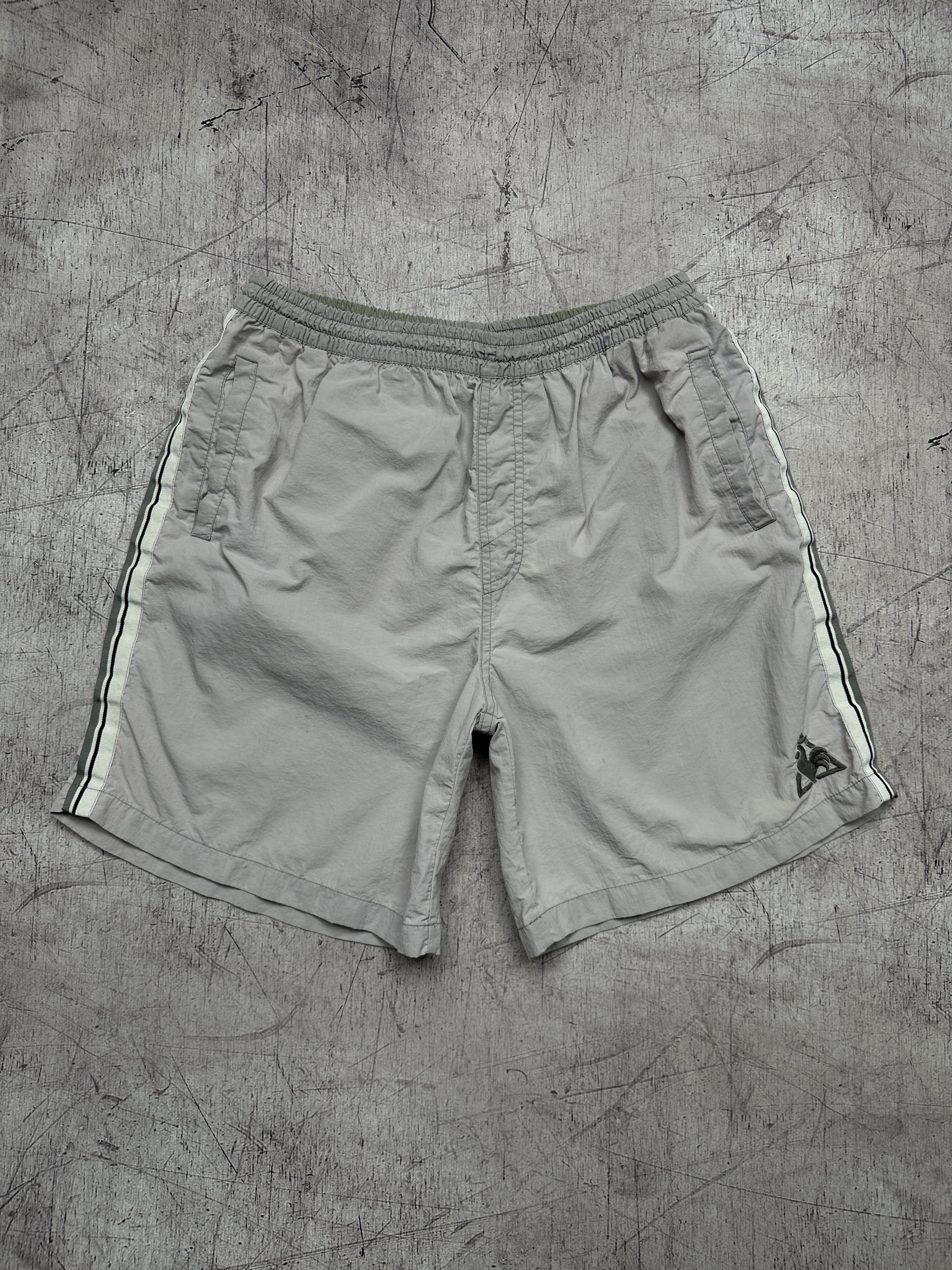 Le Coq Sportif Le Coq Sportif Vintage Mens Nylon Shorts Size US 32 / EU 48 - 1 Thumbnail
