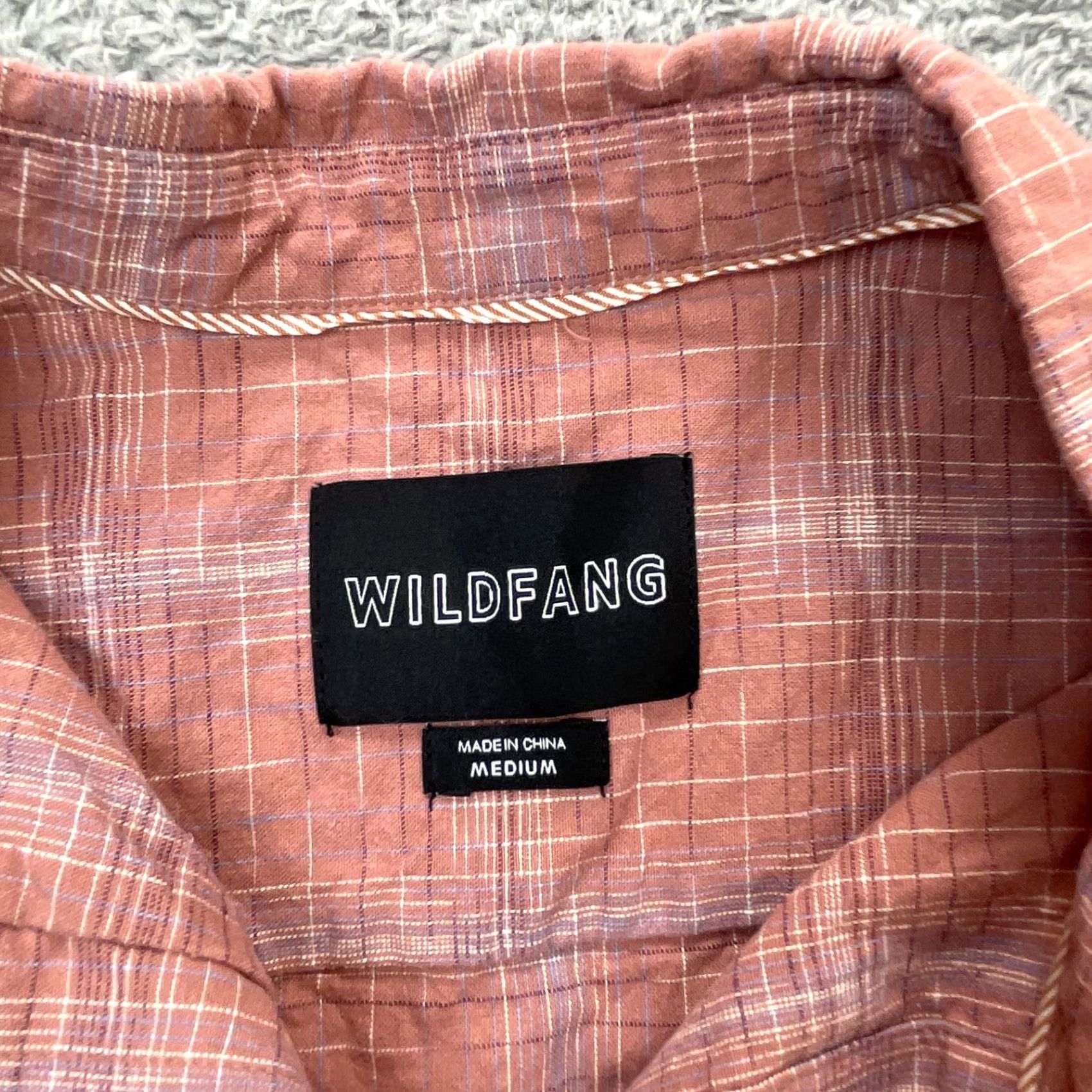 Wildfang Wildfang Shirt M Pink The Essential Button Up Plaid Cotton Casual Classic City Preppy Womens Size M / US 6-8 / IT 42-44 - 4 Thumbnail