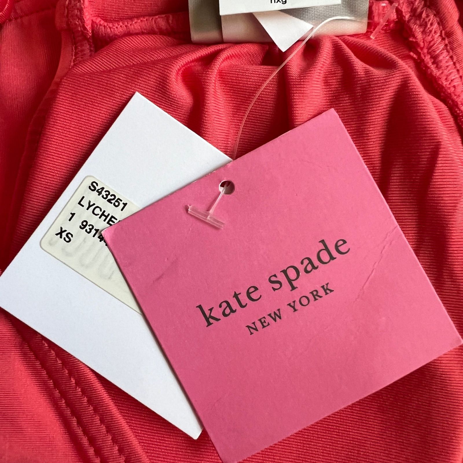 Kate Spade Kate Spade New York Lychee Bikini Bandeau Swim Top, XS Size ONE SIZE - 7 Thumbnail