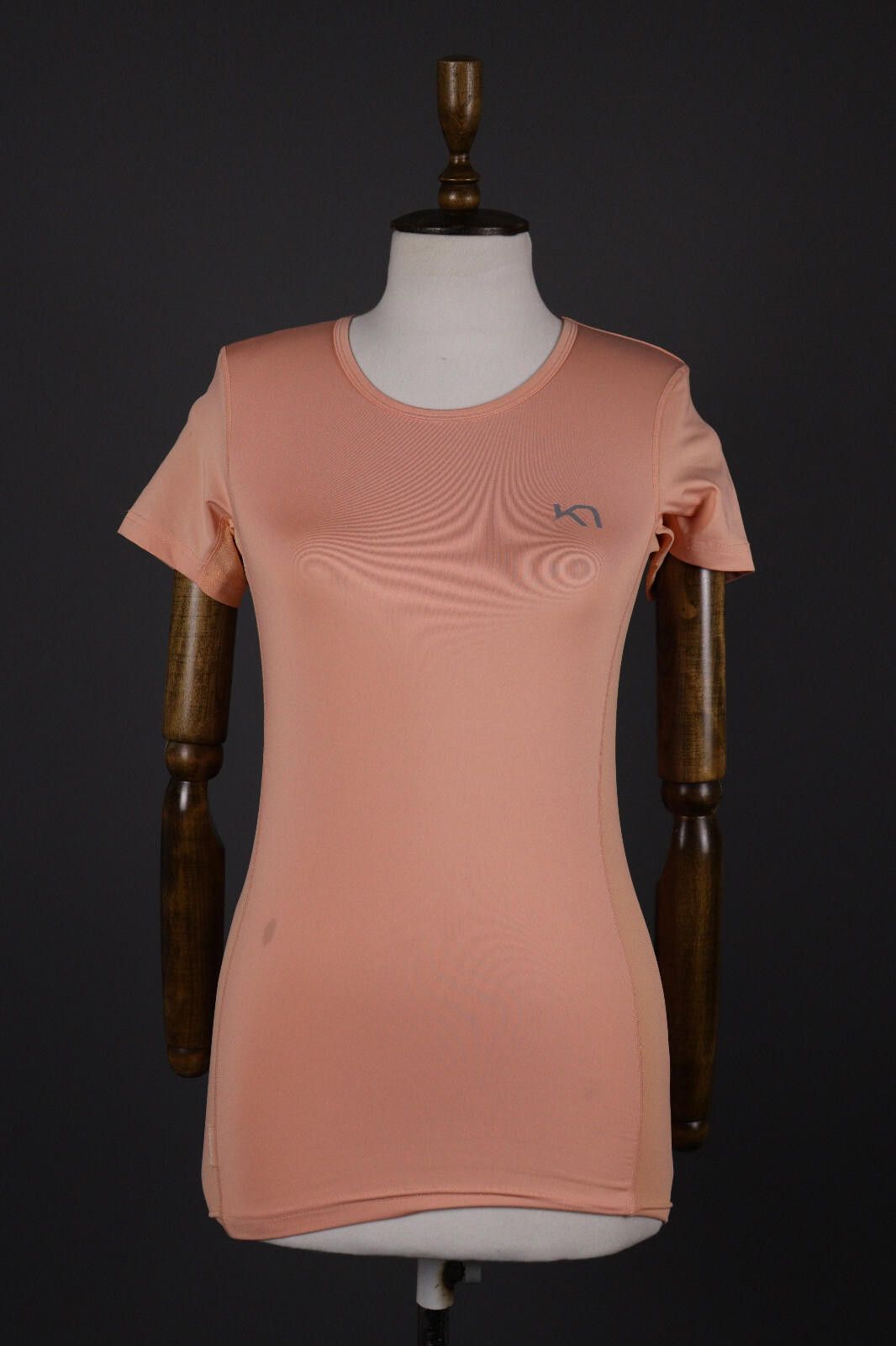 Designer Kari Traa Pink Short Sleeve Top Base Layer Size S Size XS / US 0-2 / IT 36-38 - 1 Thumbnail