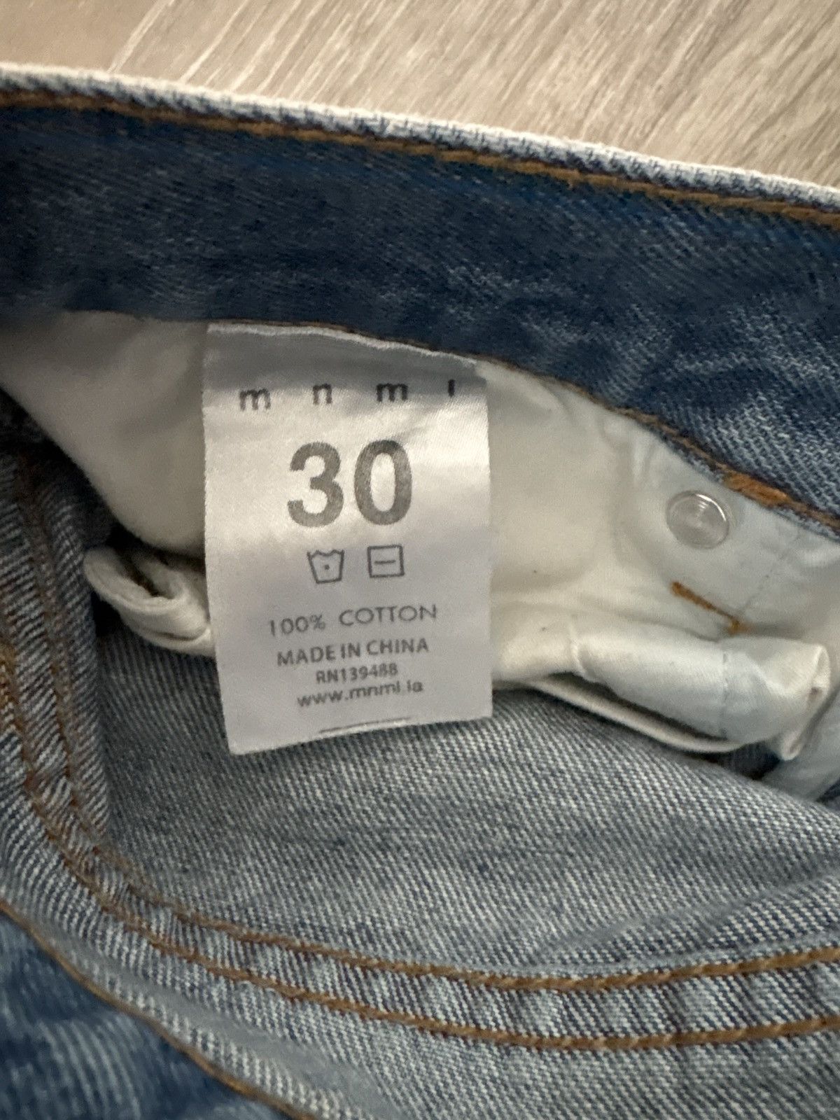 MNML Mnml straight jeans Size US 30 / EU 46 - 2 Thumbnail
