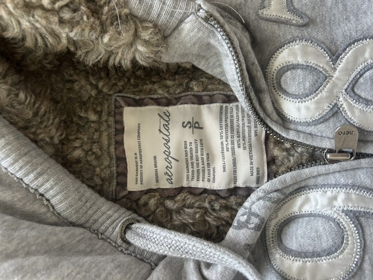 Aeropostale Aerestople fur 2000s zip up Size XS / US 0-2 / IT 36-38 - 4 Thumbnail