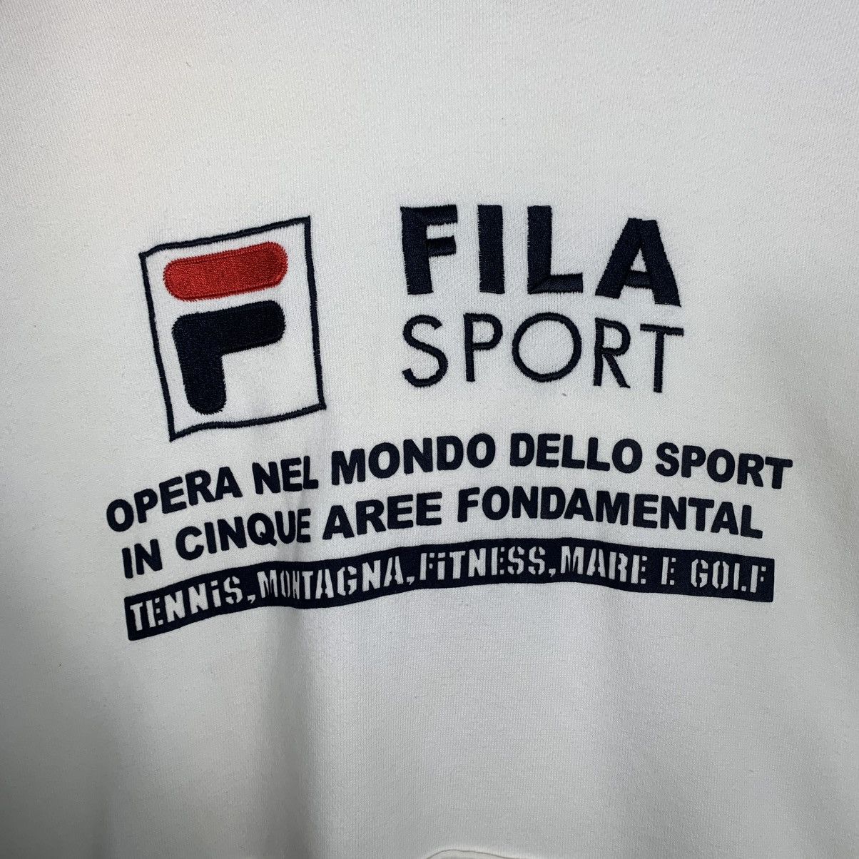 Fila Fila Sport Big Logo Pullover Hoodie Size US M / EU 48-50 / 2 - 14 Thumbnail