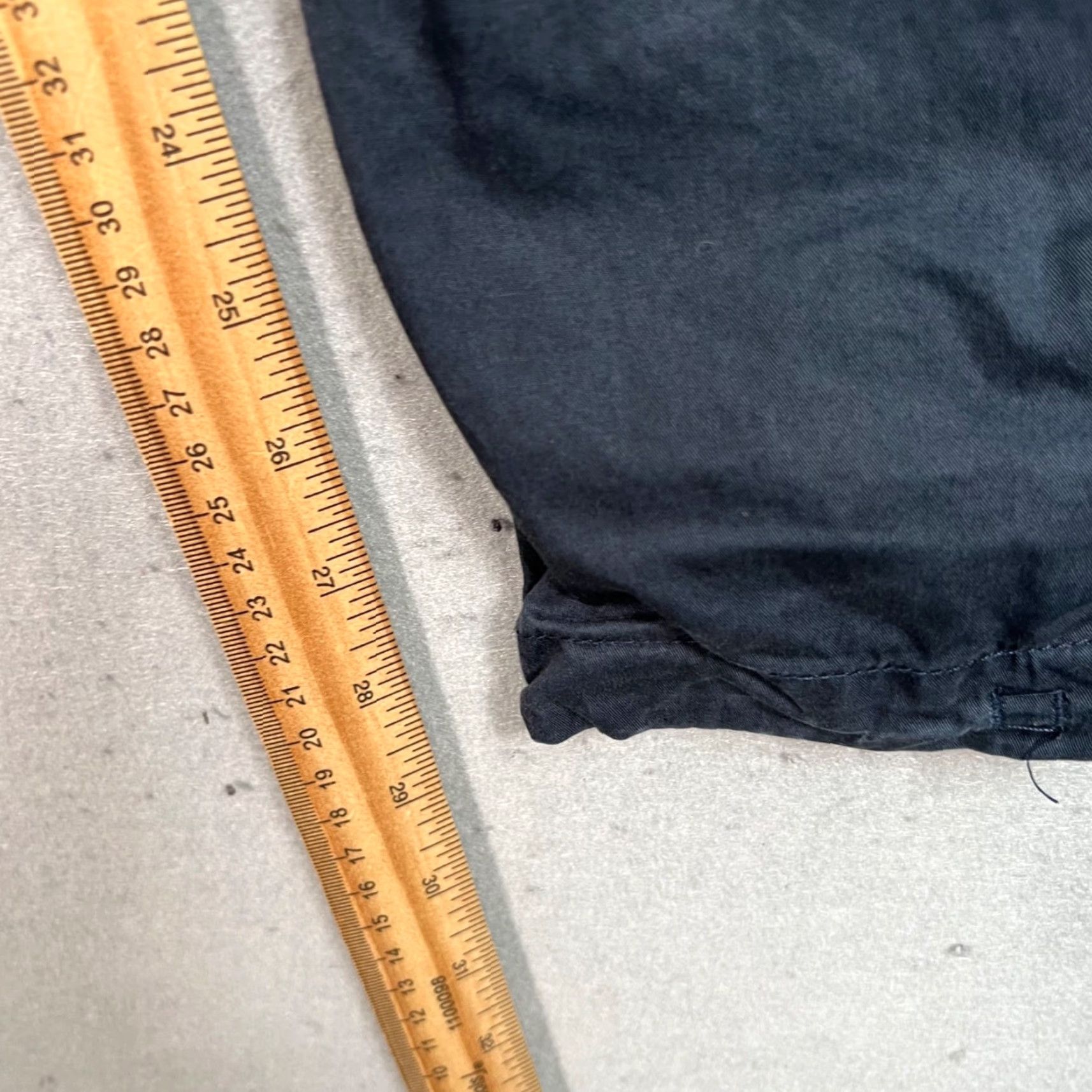 Maharishi VINTAGE Maharishi Mens Cargo Pants Cargo Pattern 100% Organic Cotton Blue Black Adult Medium Inseam 29" Regular Fit Mens Size US 31 - 6 Thumbnail
