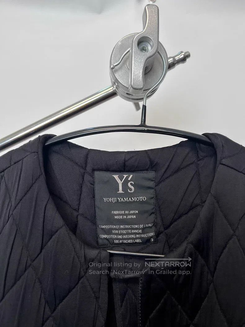 Yohji Yamamoto YOHJI YAMAMOTO Diamond Grid Pleated Cotton Jacket Size US L / EU 52-54 / 3 - 6 Thumbnail