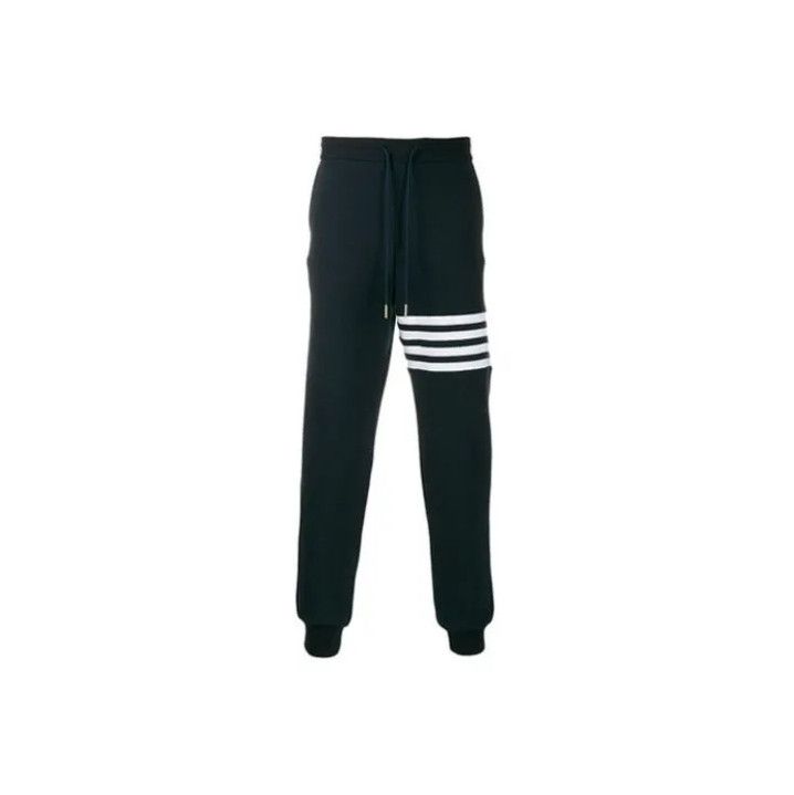 Thom Browne Thom Browne Classic Waffle Knit Sweatpants Size US 30 / EU 46 - 1 Thumbnail