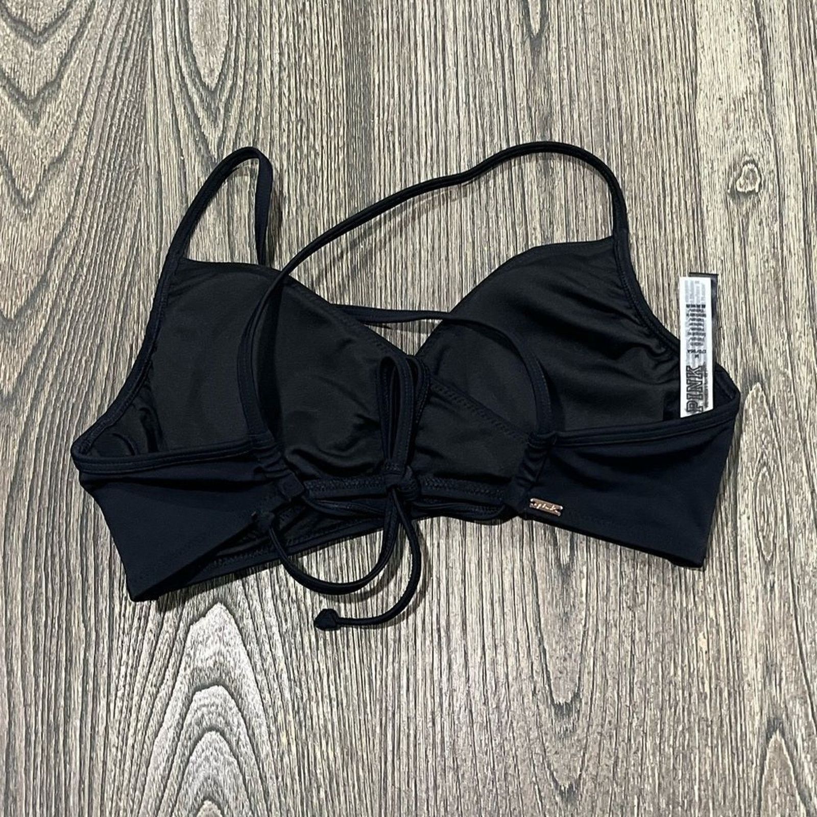 Victoria's Secret NWOT PINK Victoria’s Secret Wrap Bikini Top Wireless Size ONE SIZE - 2 Thumbnail