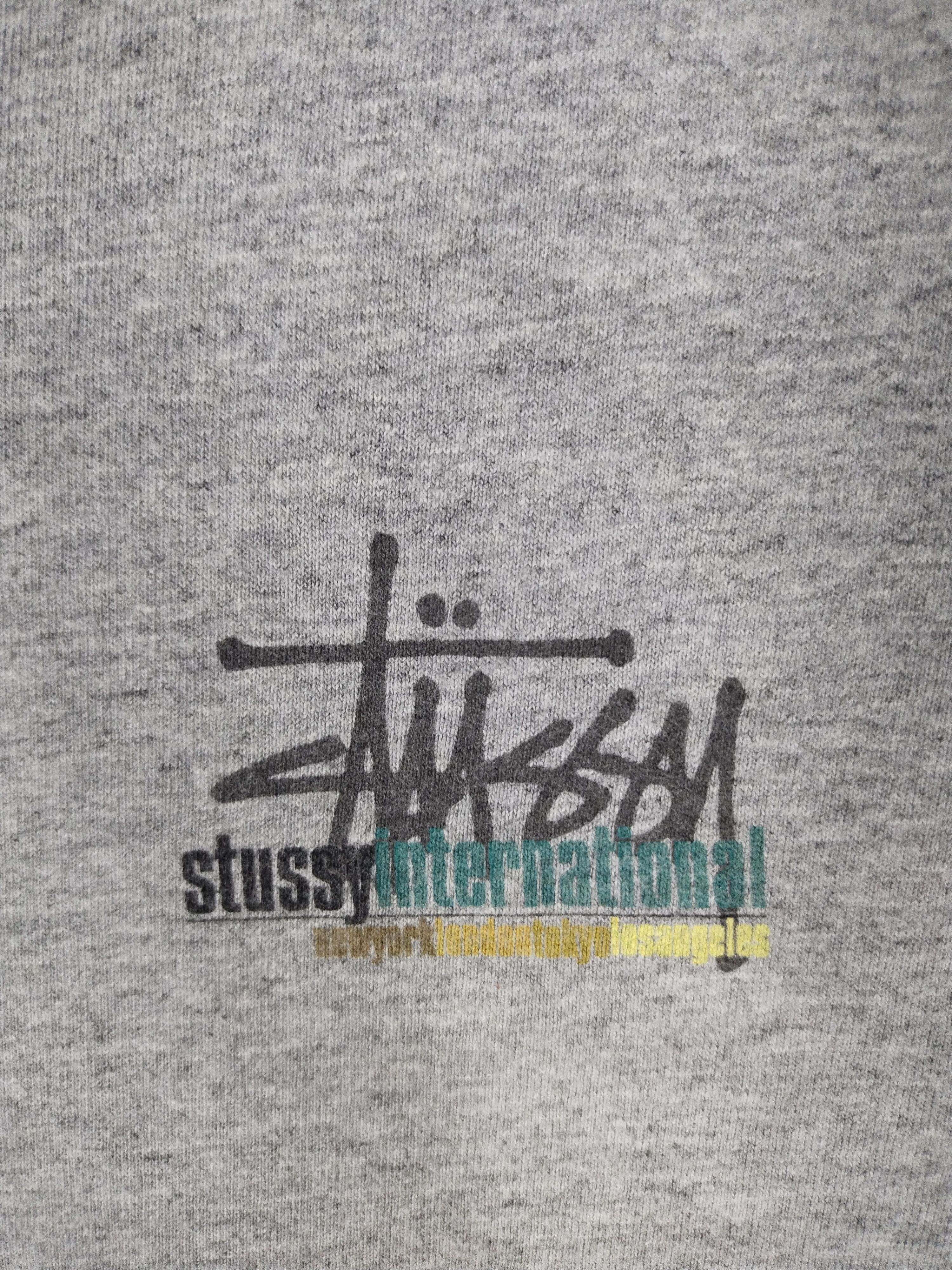 Stussy × Vintage Vintage 90's International Stussy Shirt Tee Size US M / EU 48-50 / 2 - 4 Thumbnail