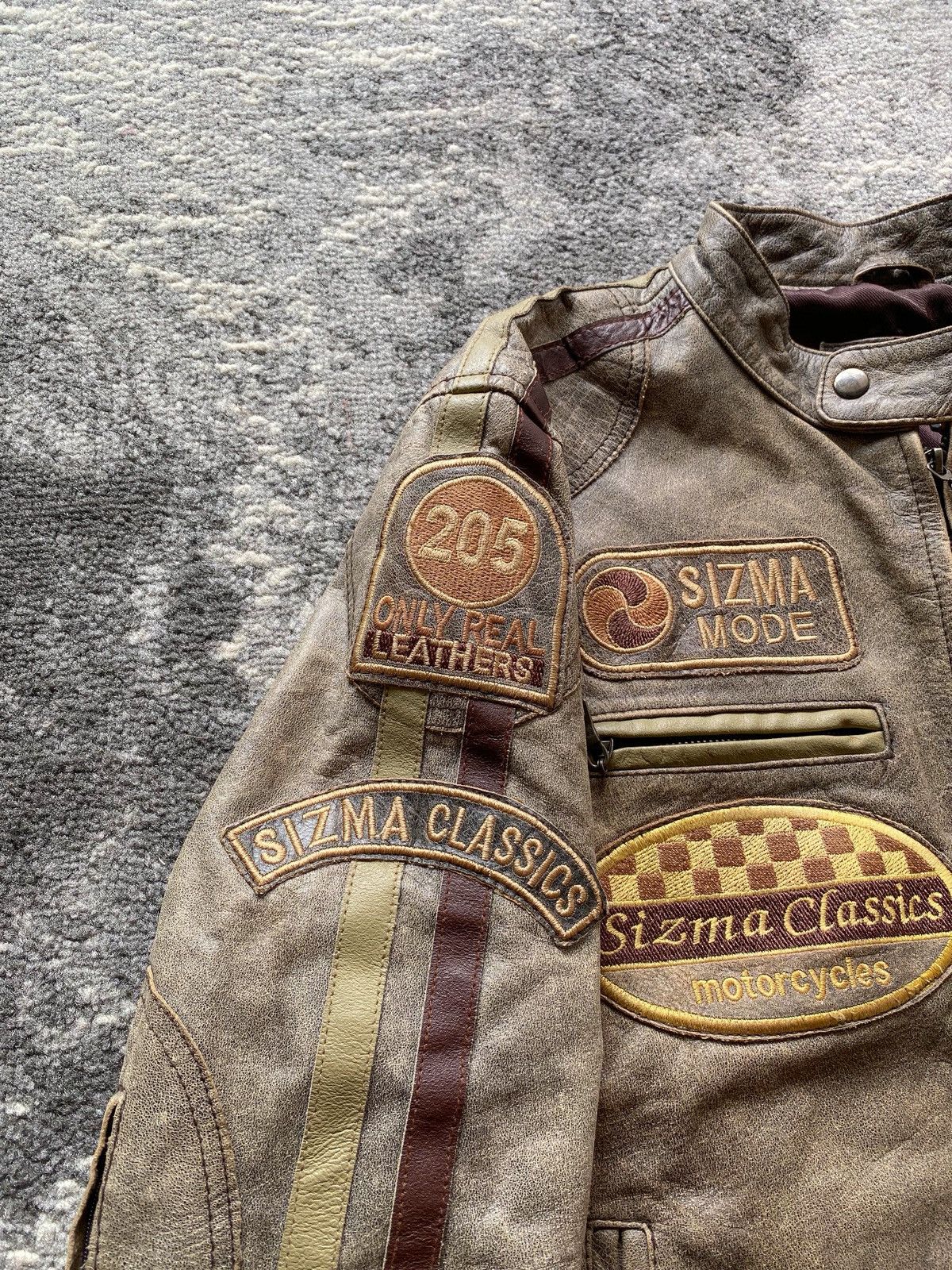 14th Addiction Vtg Sizma london Bikers Leather Jacket Size US L / EU 52-54 / 3 - 6 Thumbnail