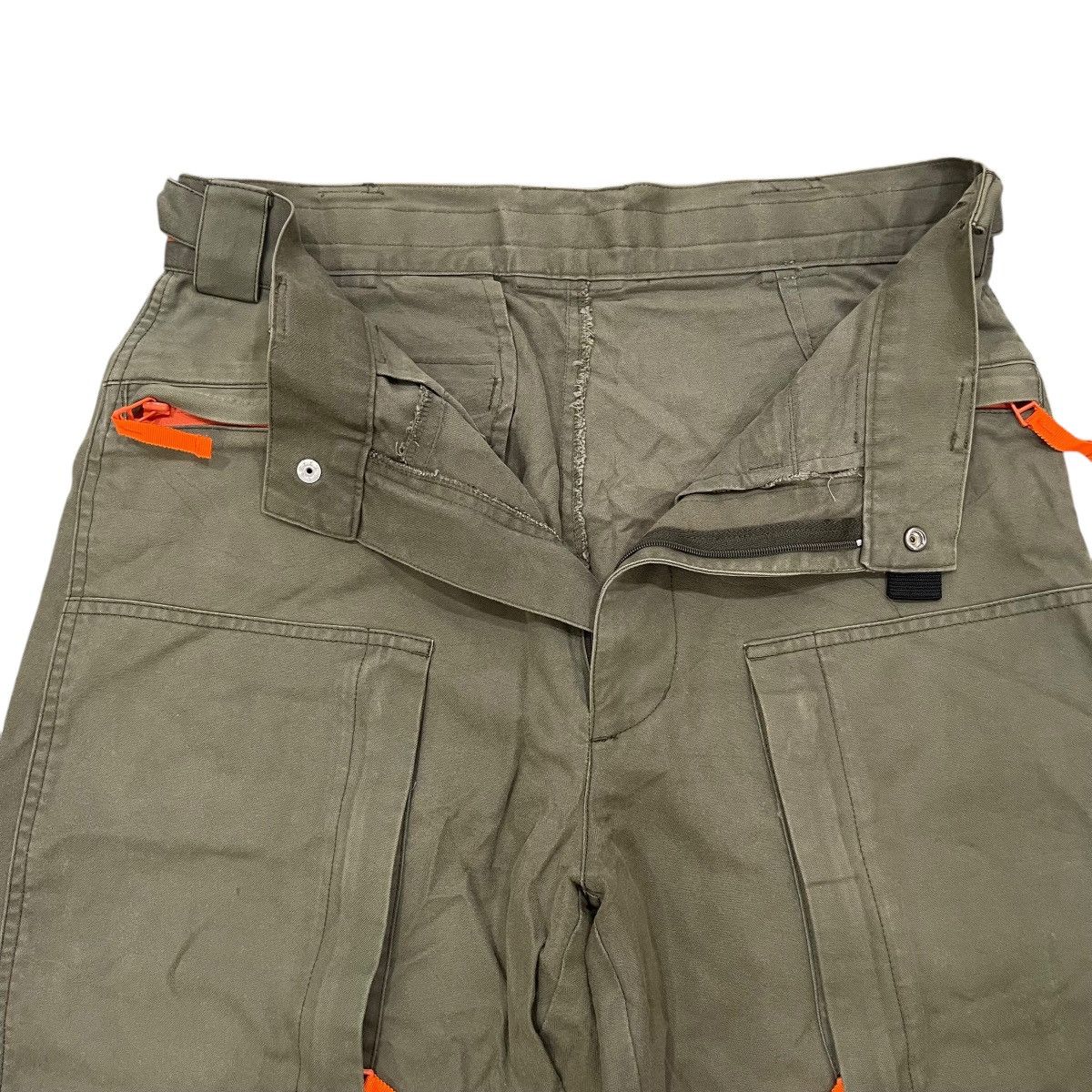 14th Addiction × Jean Charles De Castelbajac × Vintage Vintage Jean Charles de Castelbajac Bondage Cargo Pants Size US 32 / EU 48 - 8 Thumbnail