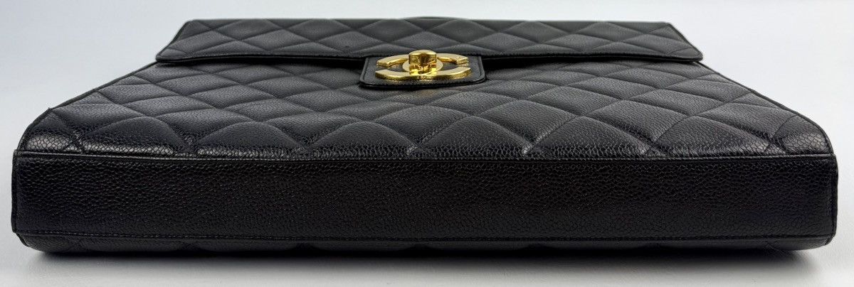 Chanel Chanel - 91/94 - Caviar - Jumbo - Portfolio - Briefcase Size ONE SIZE - 15 Thumbnail