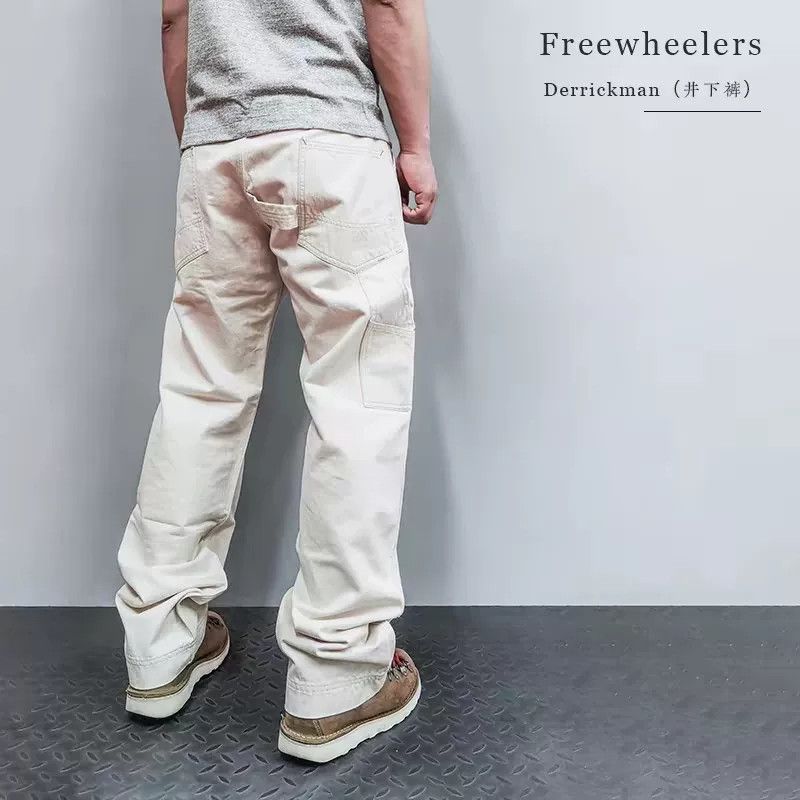 Freewheelers Freewheelers White Pants Size 34 Size US 34 / EU 50 - 1 Thumbnail