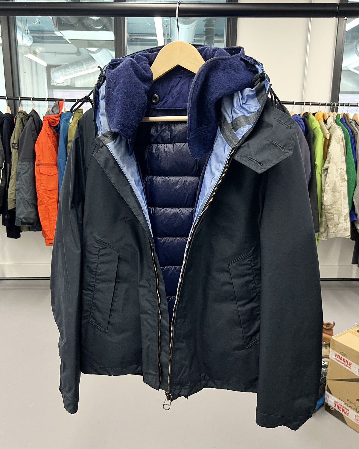 Ten C Ten C Garment Dyed Jacket & Down Liner Size US M / EU 48-50 / 2 - 1 Preview