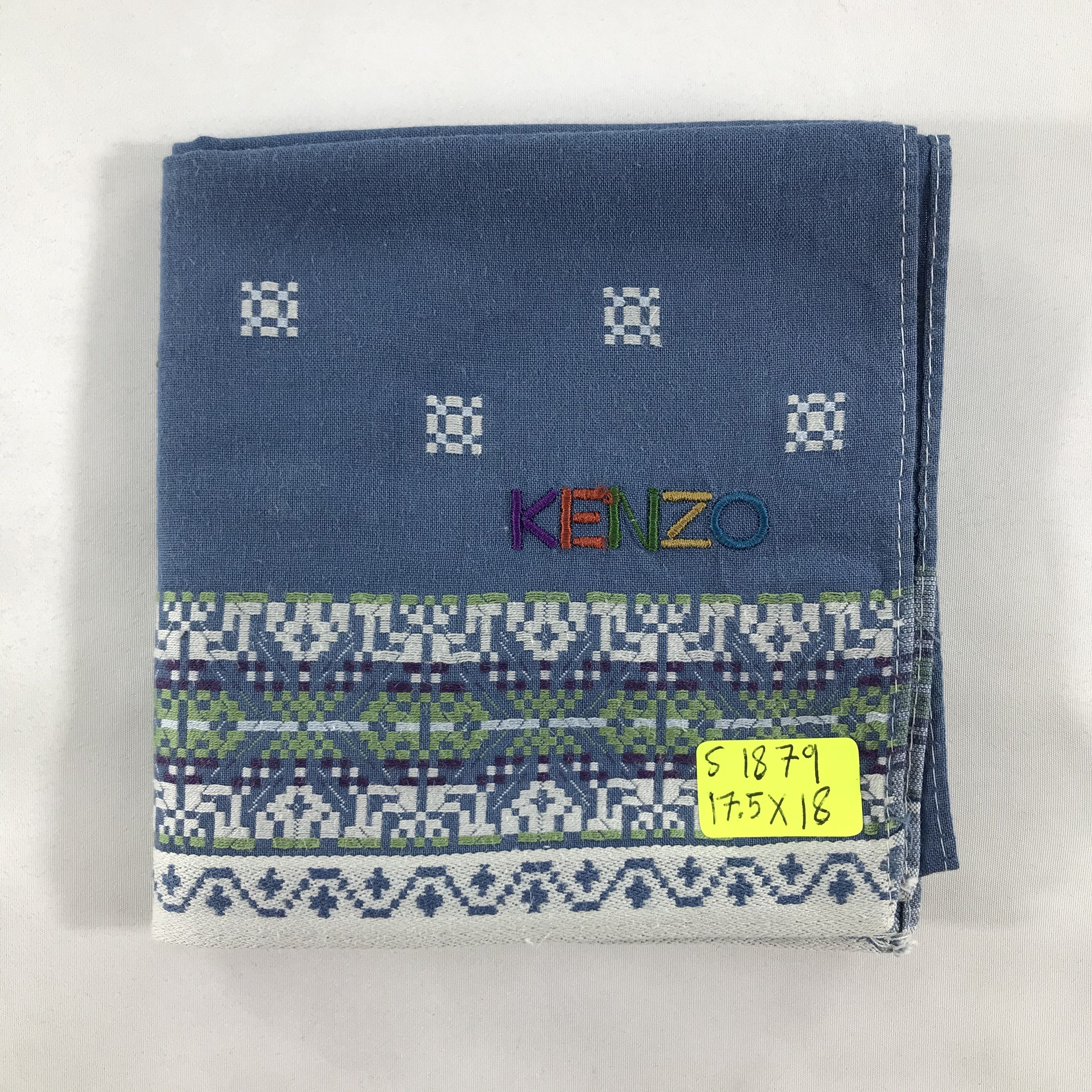 Kenzo × Vintage Kenzo Bandana / Handkerchief / Neckerchief - S1879 Size ONE SIZE - 5 Thumbnail