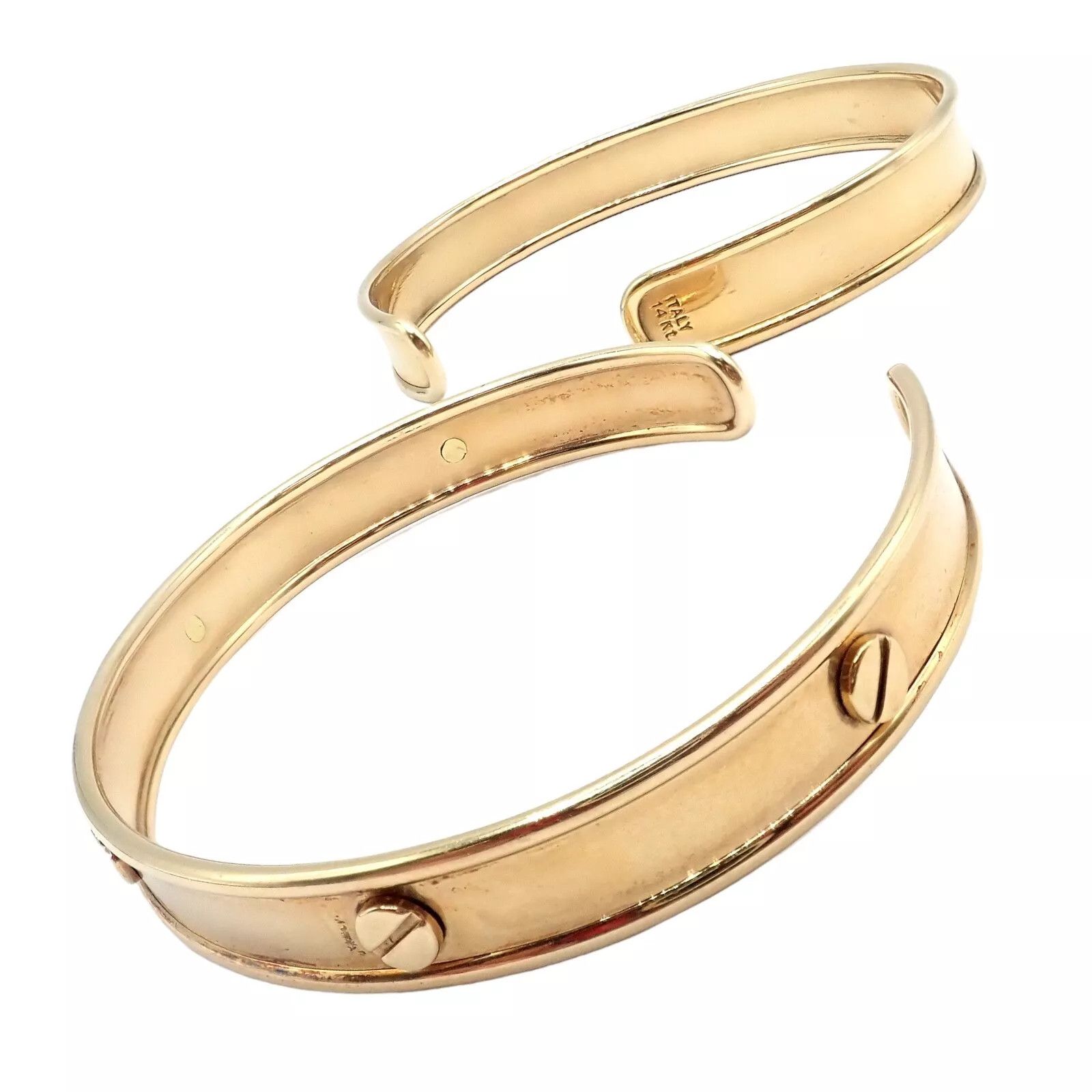 Vintage Vintage Estate 14k Bracelet Pair Stacking Set Size ONE SIZE - 9 Thumbnail