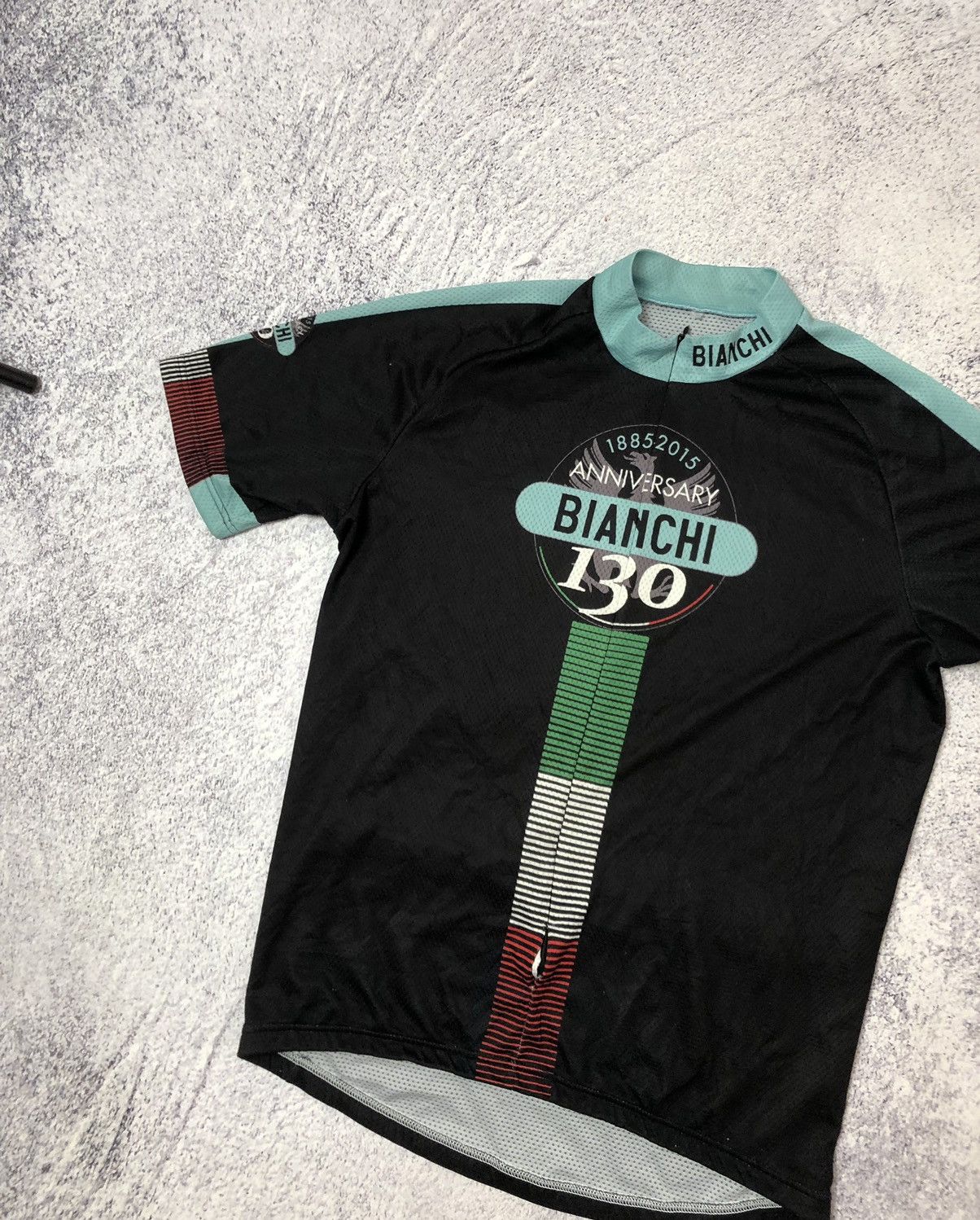 Vintage Men’s cycling jersey Bianchi size S vintage sport y2k casual Size US S / EU 44-46 / 1 - 2 Thumbnail
