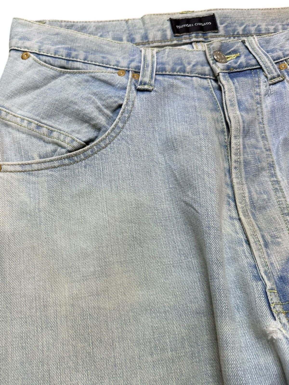 Tsumori Chisato Vintage Tsumori Chisato Selvedge Faded Denim Size US 31 - 3 Thumbnail