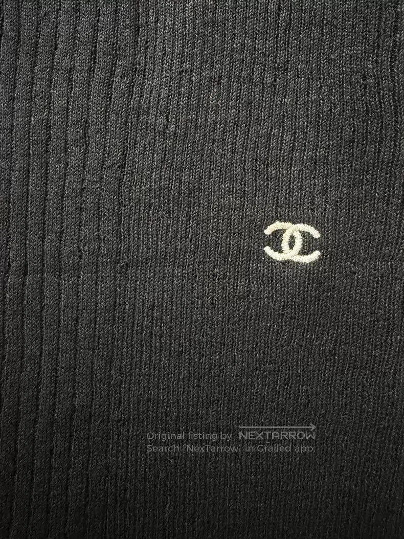 Chanel Chanel Black knitted double c versatile dress Size XS / US 0-2 / IT 36-38 - 3 Thumbnail