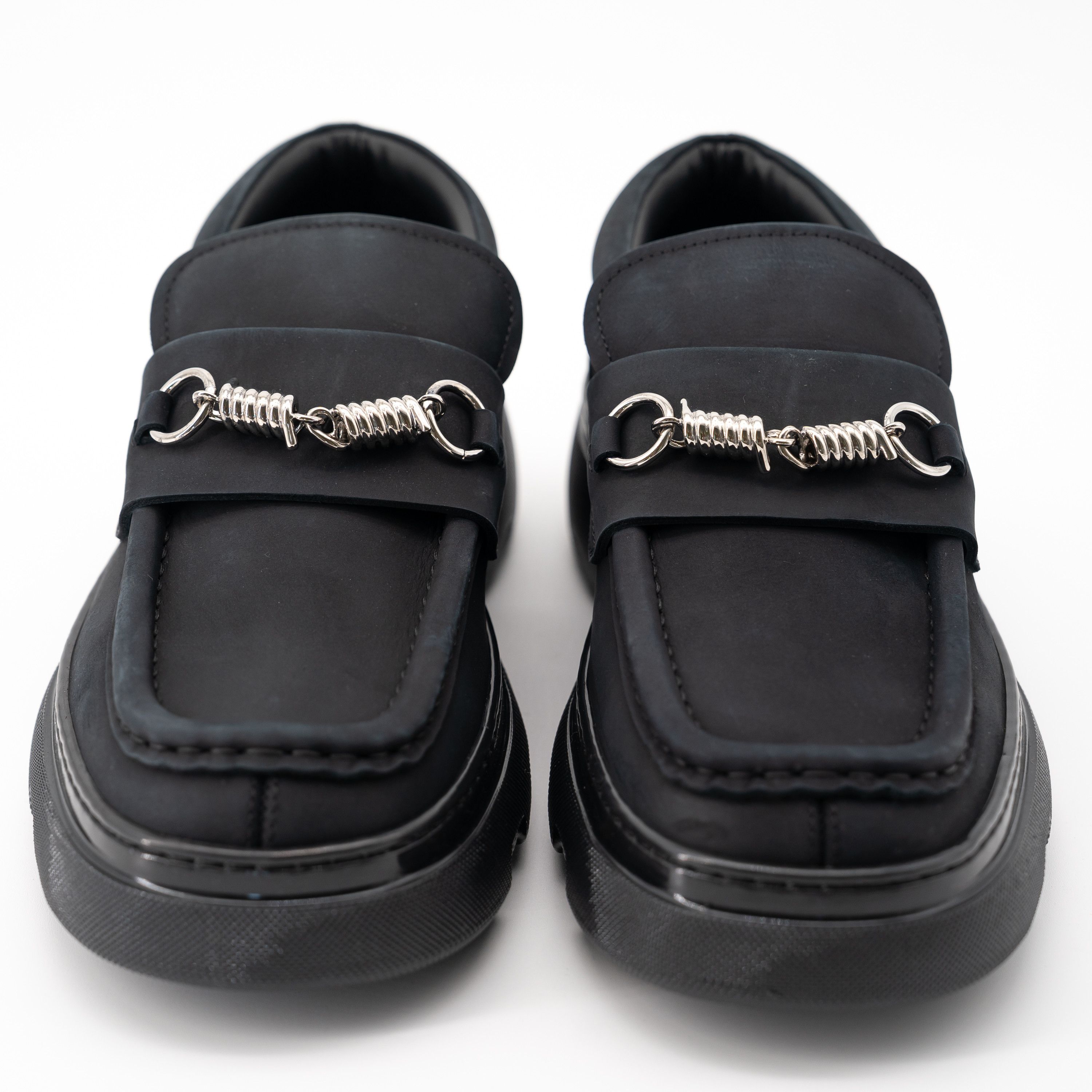 Burberry size 41 (8us) - Burberry Wire Creeper Black grey Clamp On Size US 8 / EU 41 - 3 Thumbnail