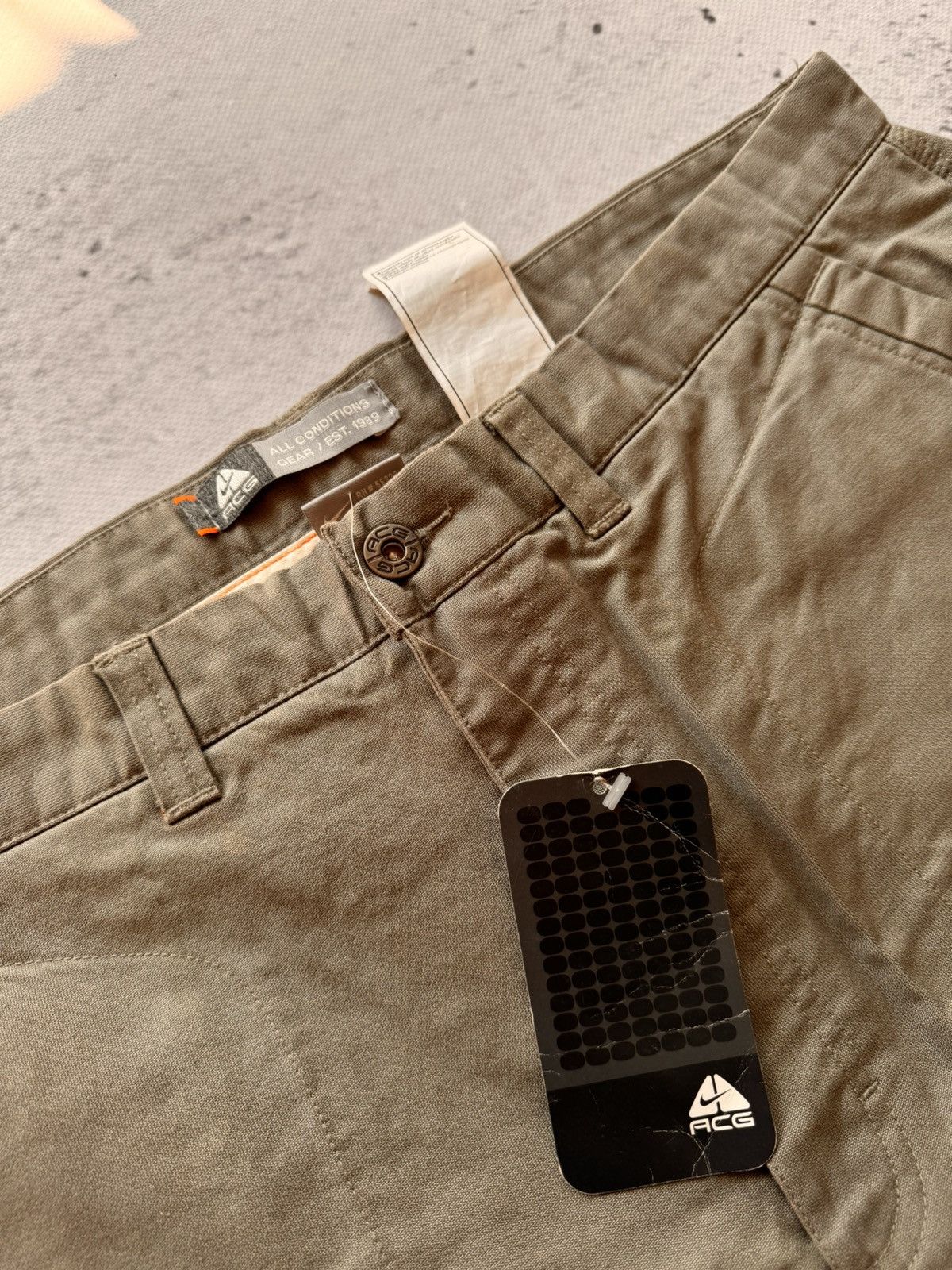 Nike × Nike ACG × Vintage NIKE ACG VINTAGE CARGO BASIC PANTS Size US 38 / EU 54 - 9 Thumbnail
