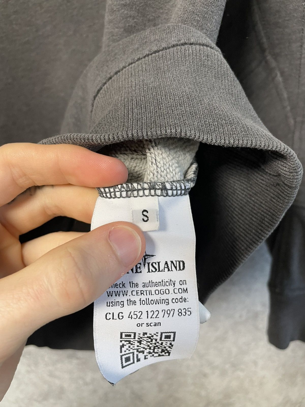 Stone Island Stone Island Big Embroidered Logo With Patch Sweatshirt Size US S / EU 44-46 / 1 - 16 Thumbnail