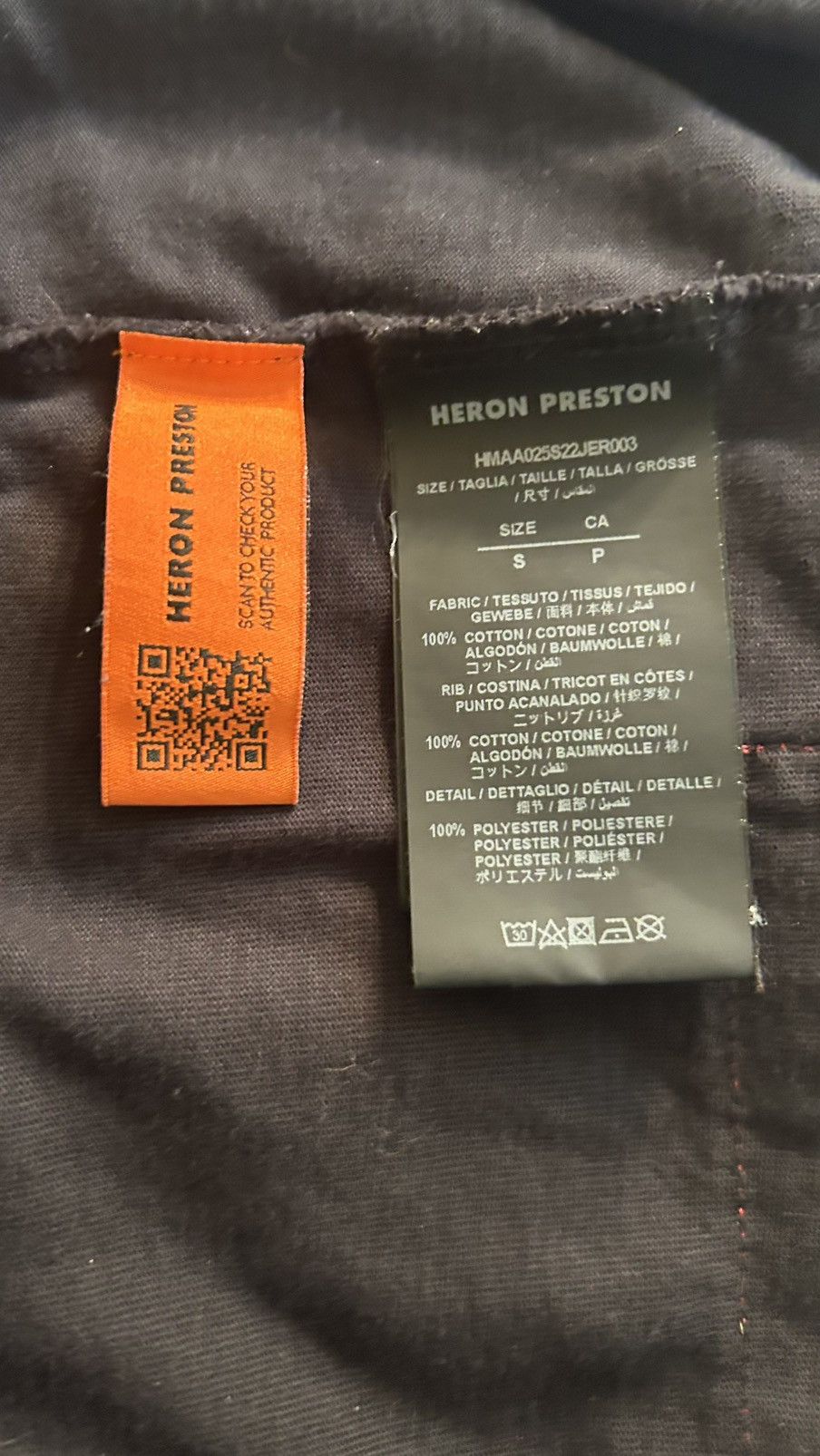 Heron Preston HERON PRESTON Flaming Skull Men's T-Shirt 🔥 Size US M / EU 48-50 / 2 - 6 Thumbnail