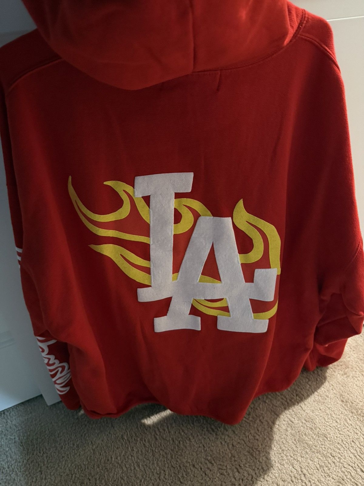 Homme + Femme La Homme Femme No Justice Then My Piece Red Hoodie Size US XXL / EU 58 / 5 - 2 Thumbnail