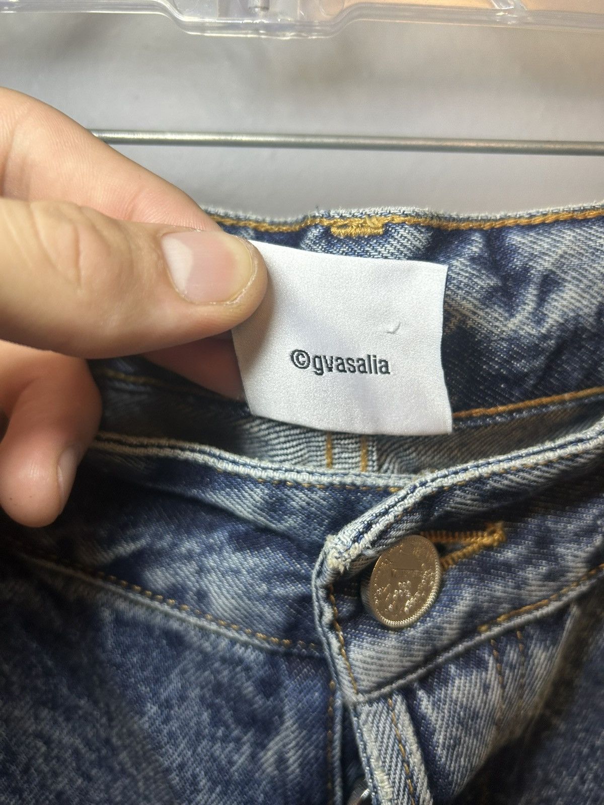 Vetements Vetements baggy patched knee distressed jeans Size US 34 / EU 50 - 16 Thumbnail