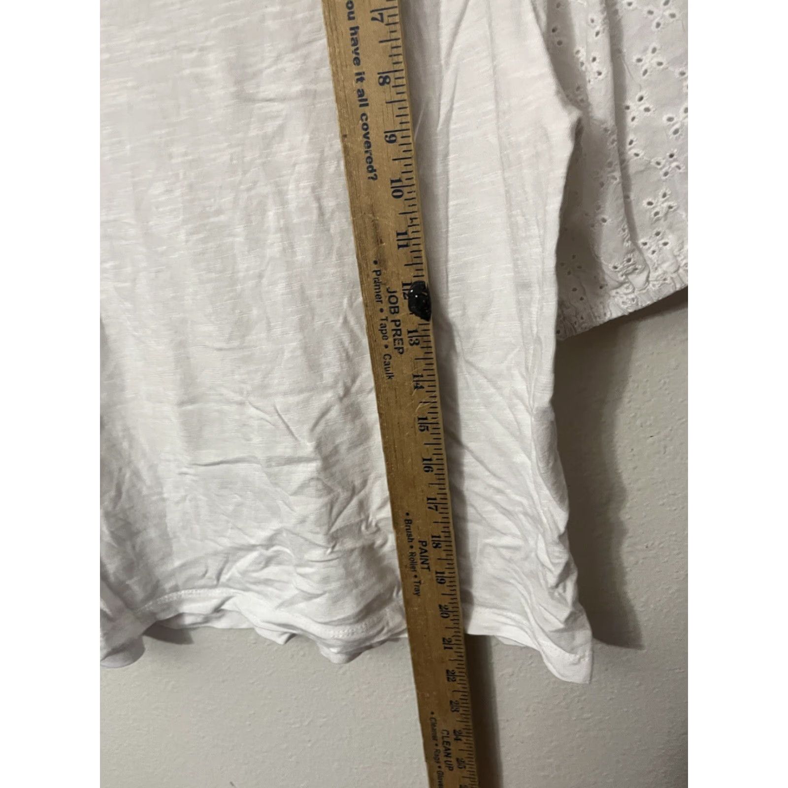 Sanctuary VINTAGE Sanctuary White Cotton Short Sleeve Top Shirt Size Small Women Size S / US 4 / IT 40 - 4 Thumbnail