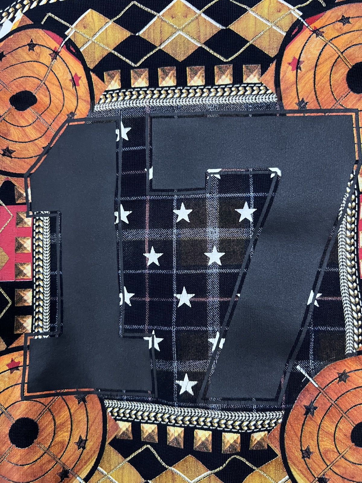 Givenchy Givenchy 2017 Bandana Motif Stripe Sweatshirt Size US XXS / EU 40 - 5 Thumbnail