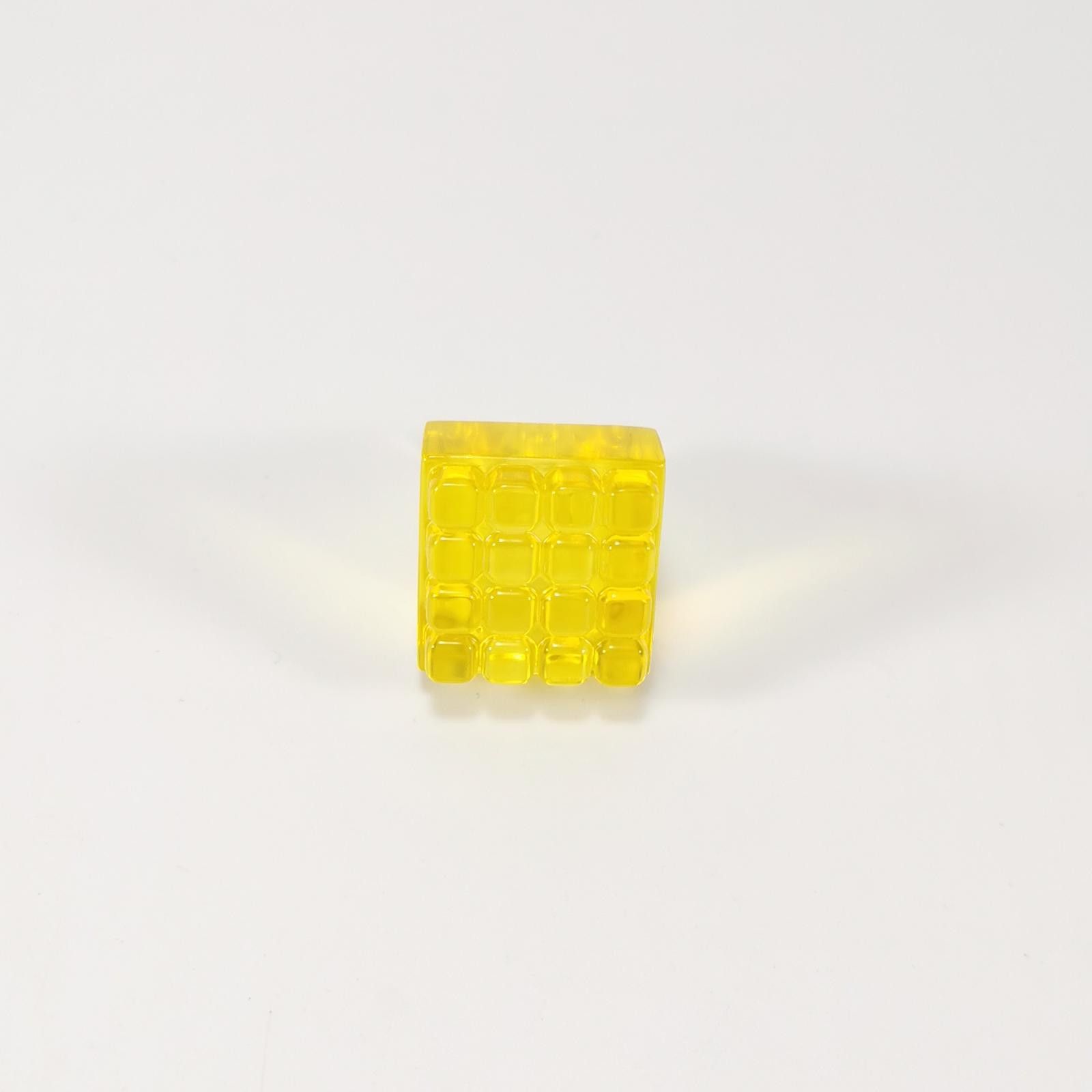 Bottega Veneta Bottega Veneta Embossed Jelly Ring Size 16 -z2505 Size ONE SIZE - 2 Thumbnail