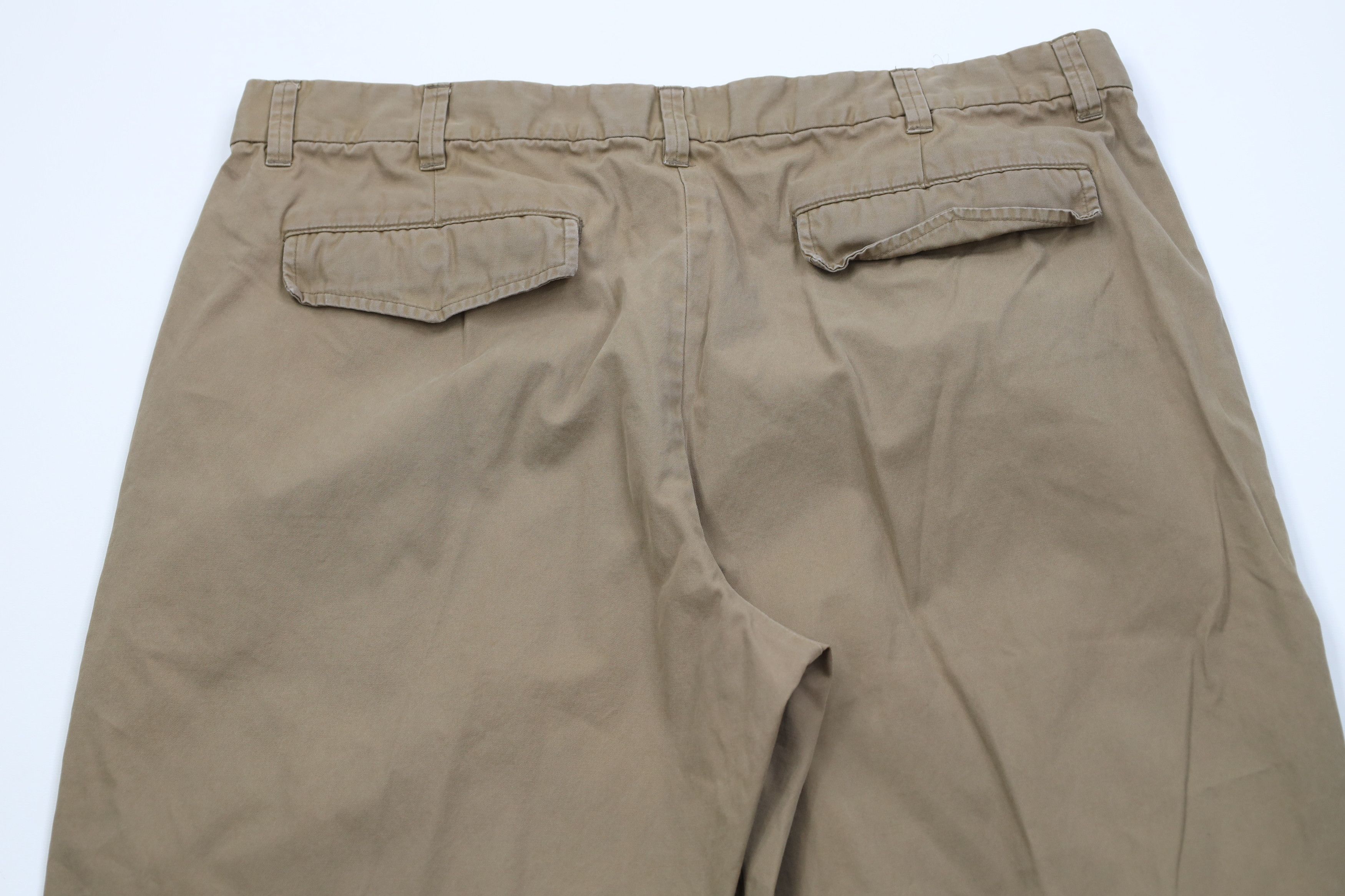 Banana Republic Vintage Y2K Banana Republic Wide Leg Chino Pants Brown Size US 38 / EU 54 - 11 Thumbnail