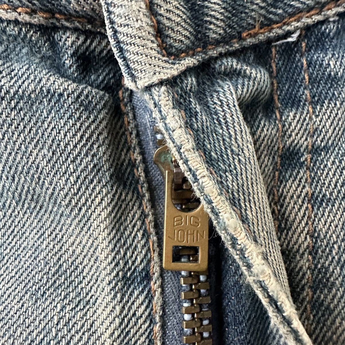 Big John Vintage Big John Regular Baggy Mudwash Denim 32x30 D684 Size US 32 / EU 48 - 13 Thumbnail