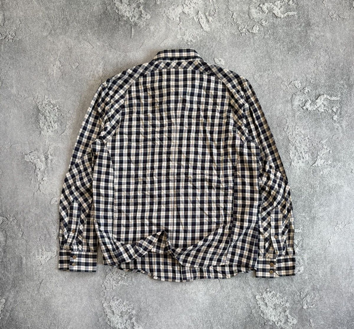 Flannel × G-Star G star raw XL Nevada force shirt L/S flannel button up vntg Size US XL / EU 56 / 4 - 12 Thumbnail