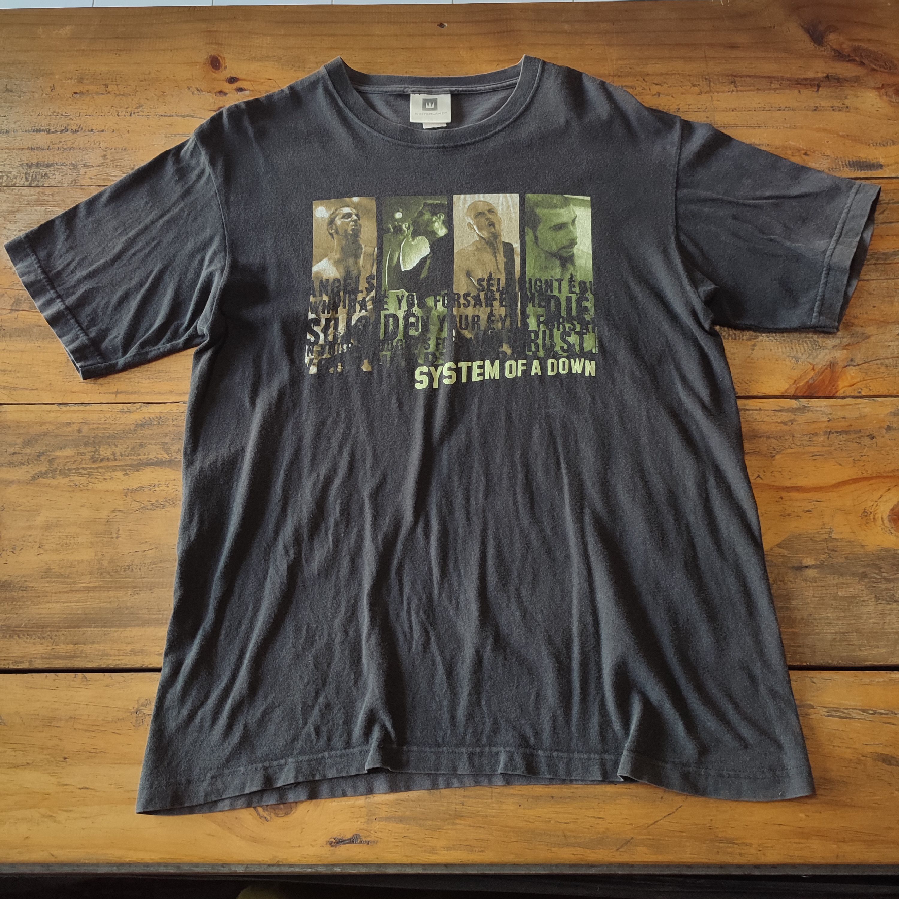 Band Tees × Vintage Vintage 2001 System Of A Down T-Shirt Size US L / EU 52-54 / 3 - 2 Thumbnail