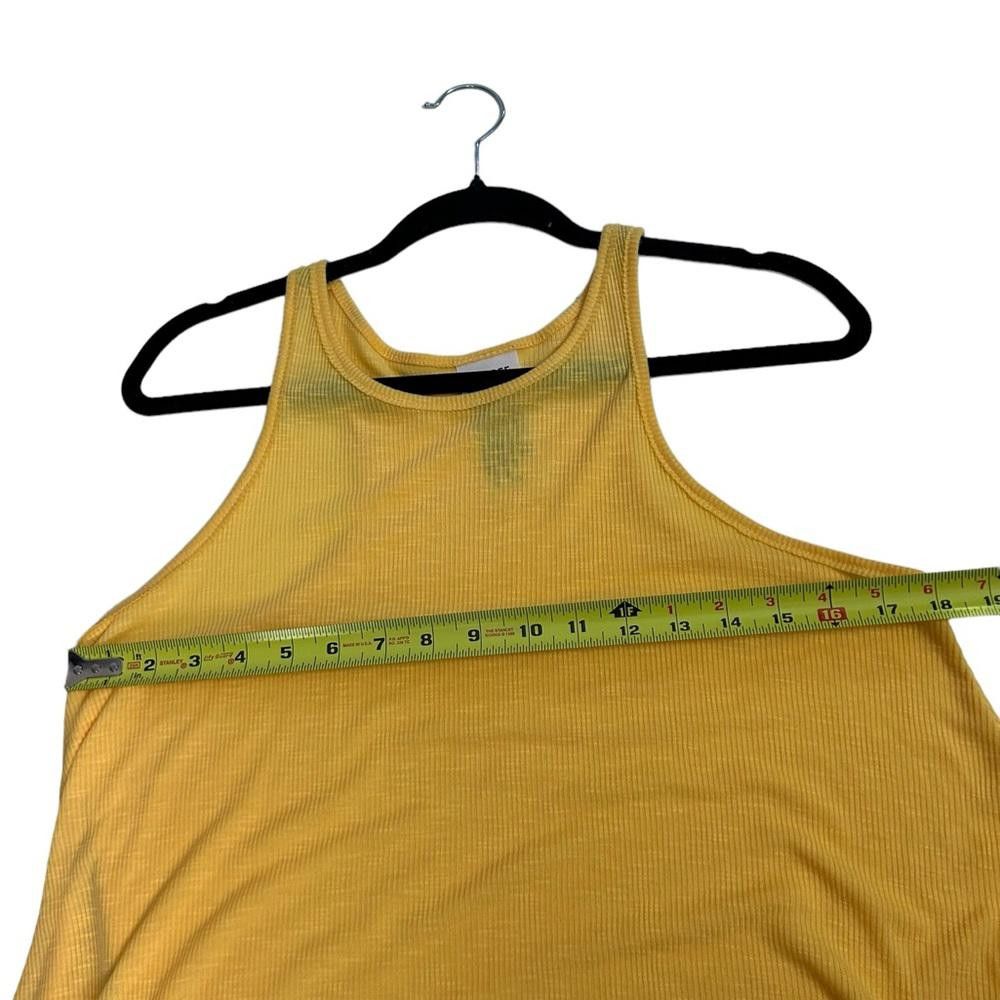 Free People Free People l Long Beach Ribbed Tank Yellow Medium Size M / US 6-8 / IT 42-44 - 4 Thumbnail
