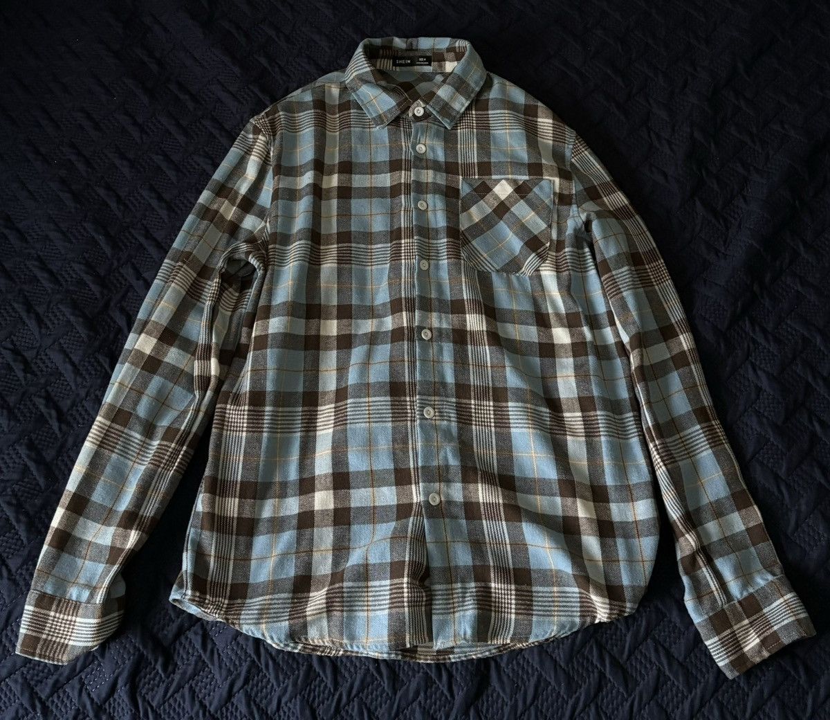 Flannel × Shein SHEIN Long Sleeve Flannel Shirt Size US M / EU 48-50 / 2 - 1 Thumbnail