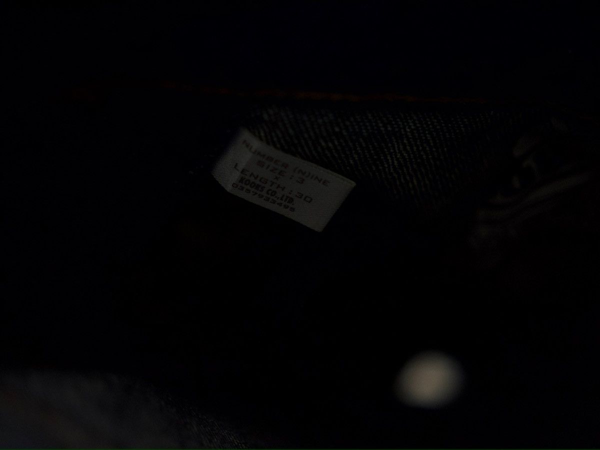 Number (N)ine Number (N)ine Patchwork Denim Size US 32 / EU 48 - 4 Thumbnail