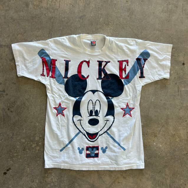 Disney × Mickey Mouse × Vintage Vintage Mickey Mouse Tee Size US XL / EU 56 / 4 - 1 Thumbnail