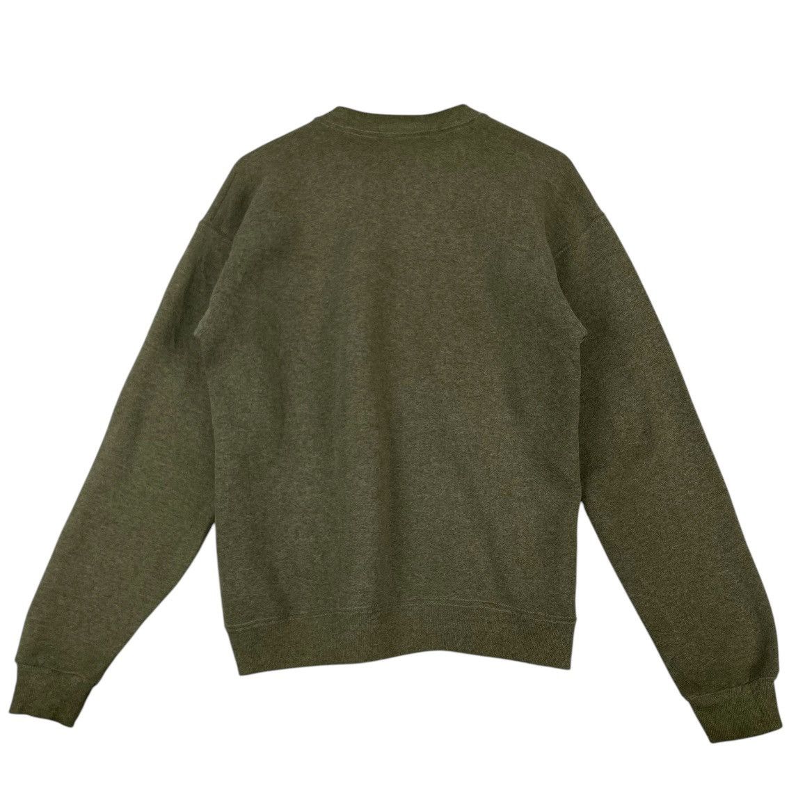 Designer × Vintage Vintage Rare IKIJI Crewneck fleece sweatshirt in dark olive Size US M / EU 48-50 / 2 - 4 Thumbnail