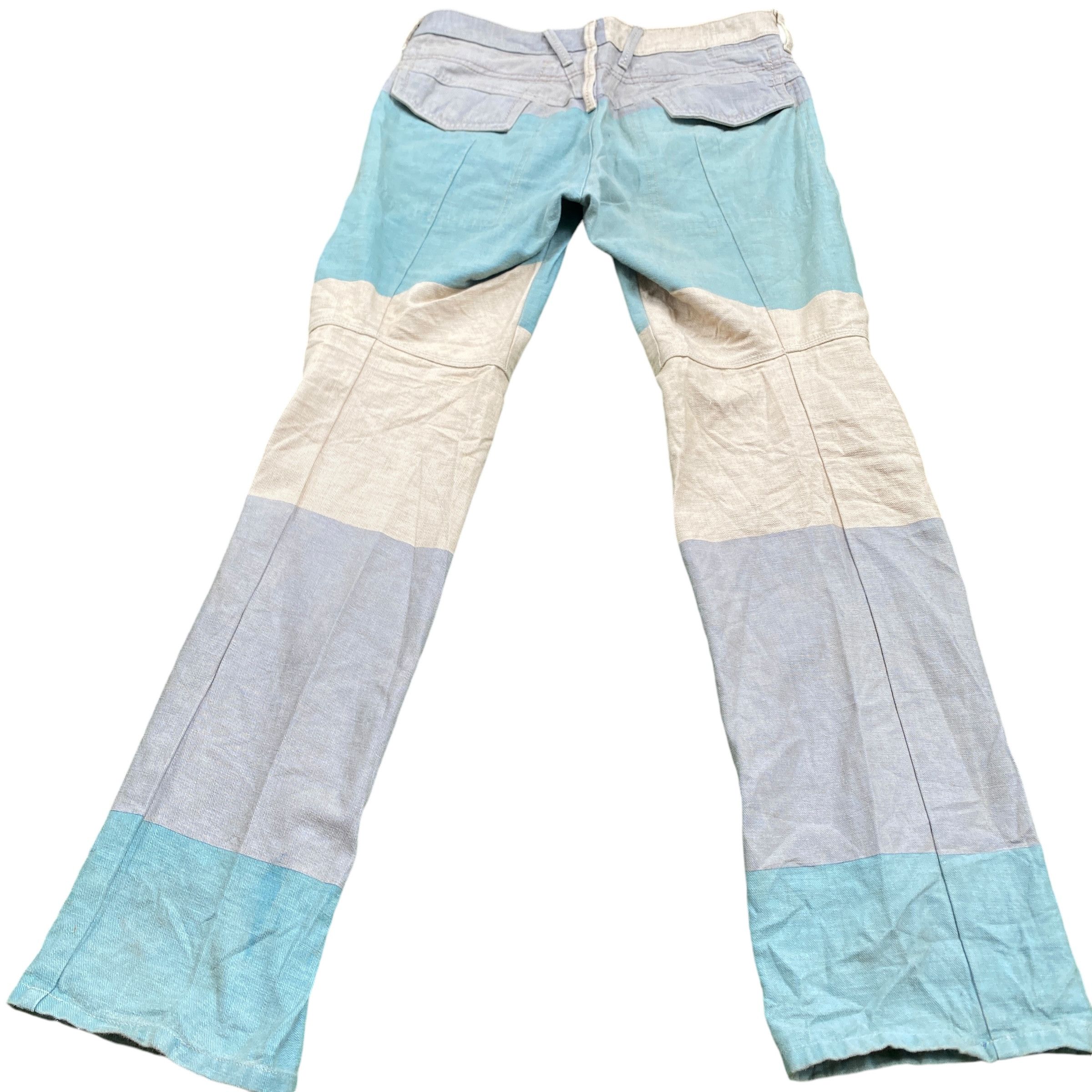 Marithe + Francois Girbaud Rare Vintage Marithe Francois Girbaud Hagi Hybrid Denim Jean Size US 34 / EU 50 - 4 Thumbnail